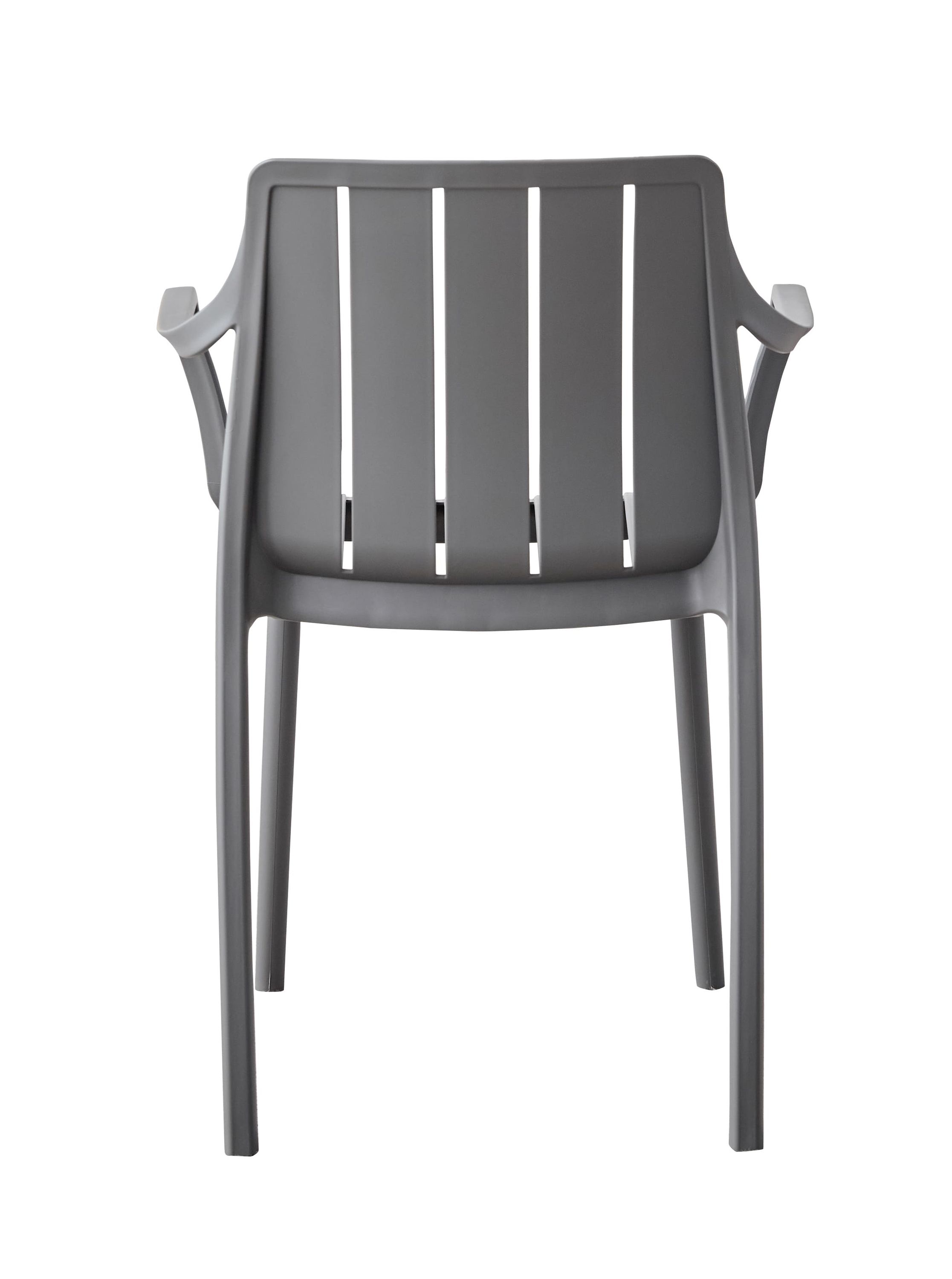 Stapelstuhl Ecuador Gartenstuhl Bistrostuhl Kunststoffstuhl Anthrazit