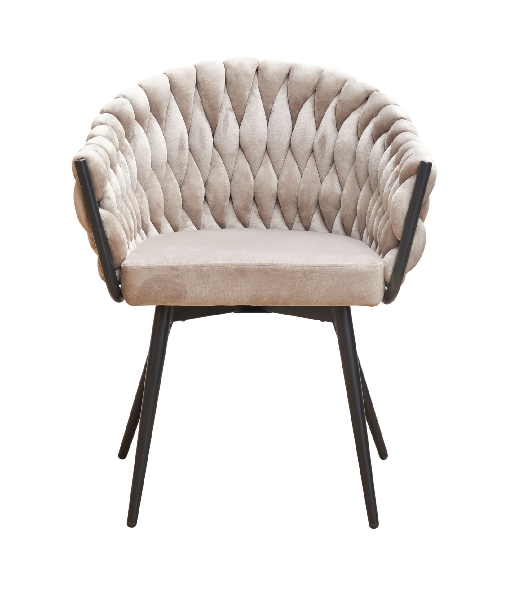 Esszimmerstuhl Georgia Flechtoptik Samt Hellgrau Armlehnenstuhl Designerstuhl Esszimmerstuhl Georgia Flechtoptik Samt Hellgrau Armlehnenstuhl Designerstuhl