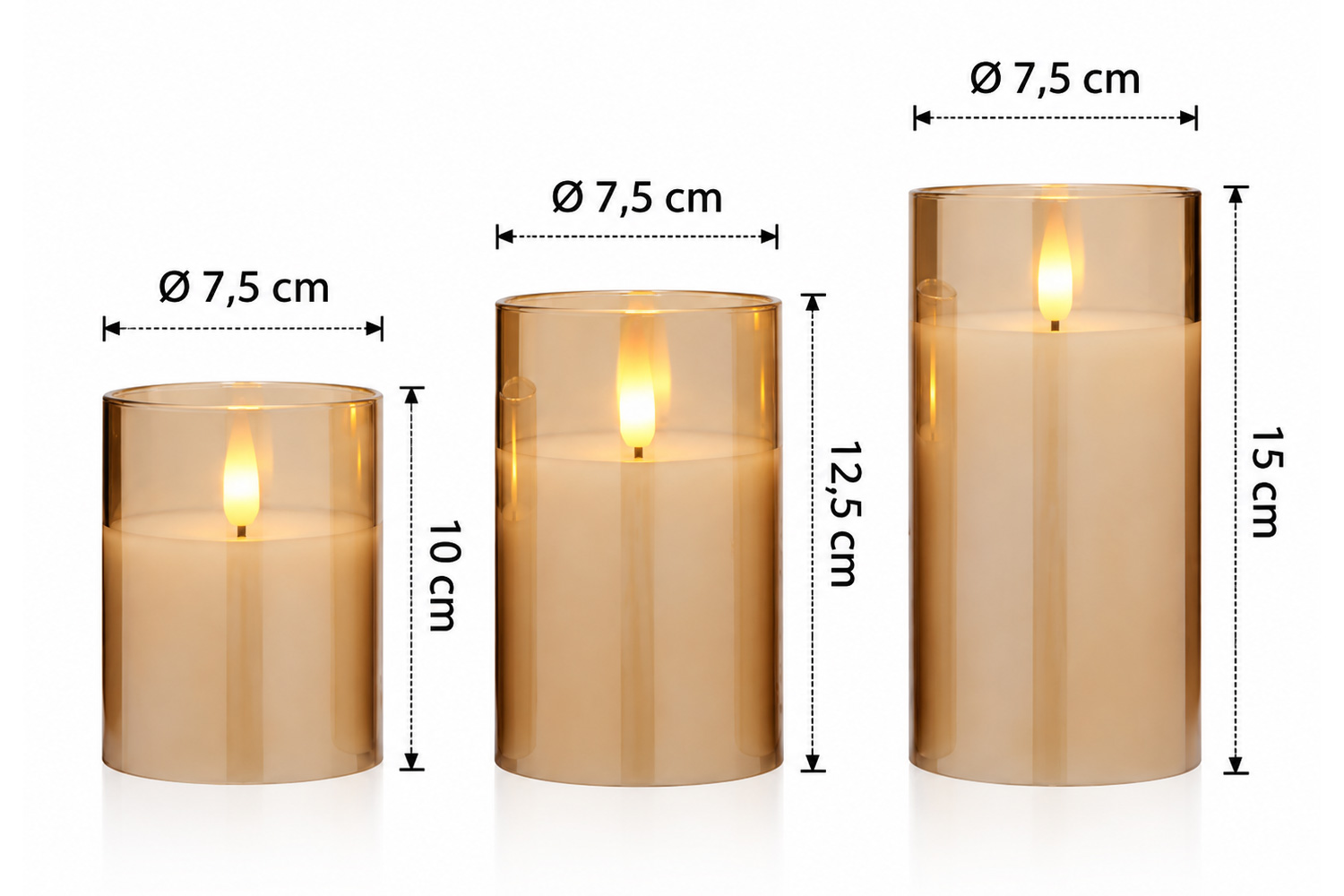 0013410-led-kerzen-3er-set-glas-bernstein_4.jpg LED-Kerzen Set mit Fernbedienung Timer 3-tlg. im Glas Bernstein