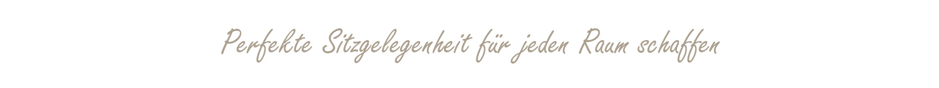 Banner-Schrift-Stuehle