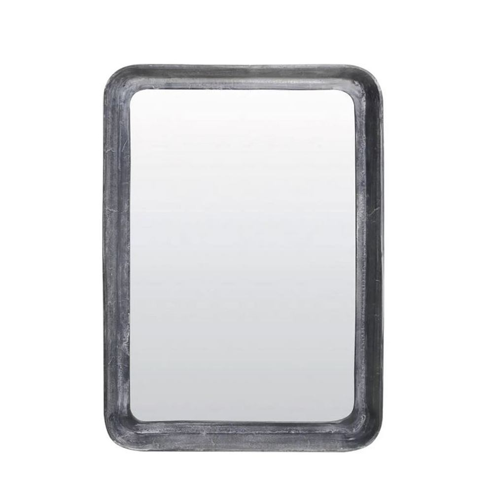 Wandspiegel Laugh Grau/Weiß von Light & Living Spiegel 90 x 62 cm