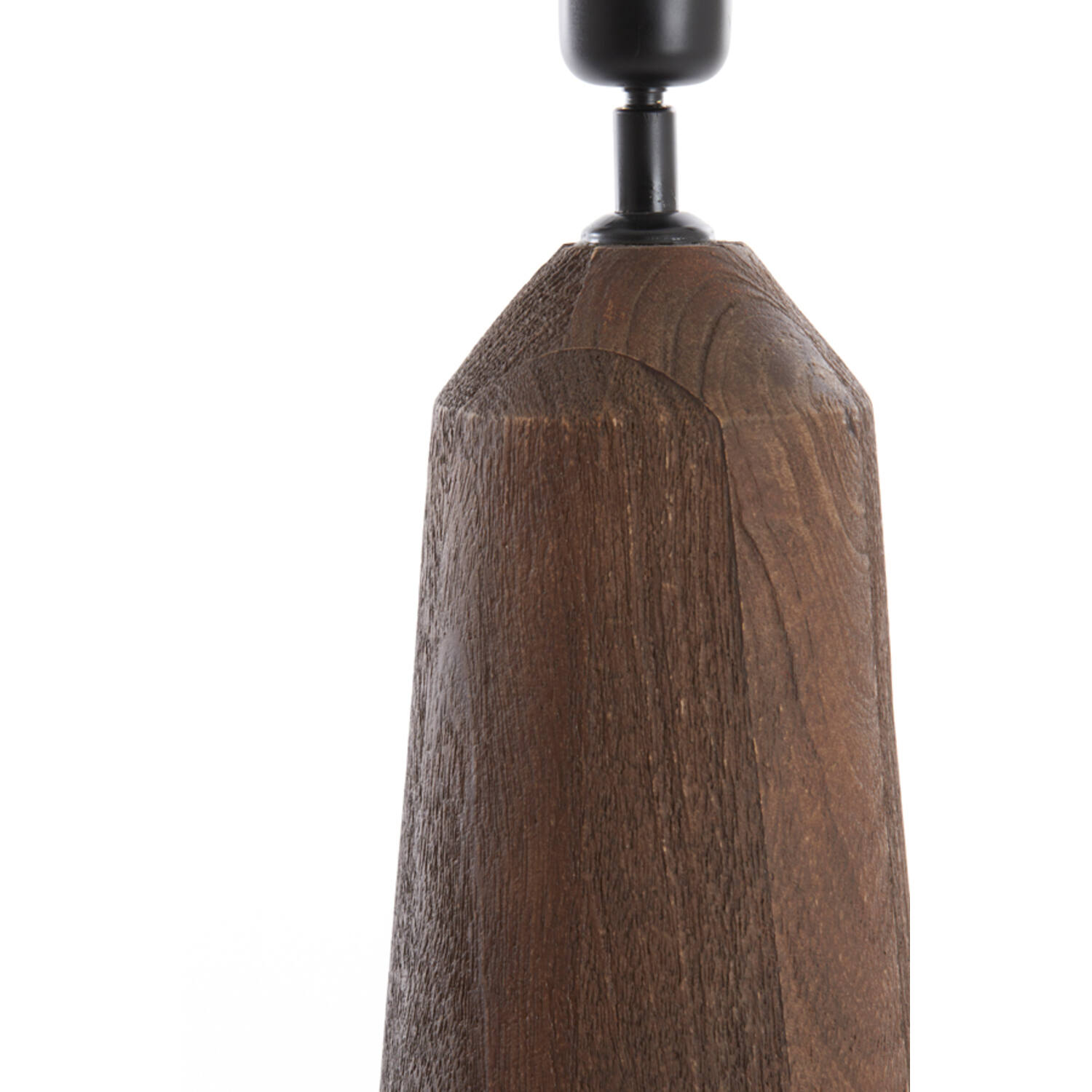 Tischleuchte Lampenfuß TRAPANI von Light & Living Lampe Holz matt orange-braun Ø15x45 cm