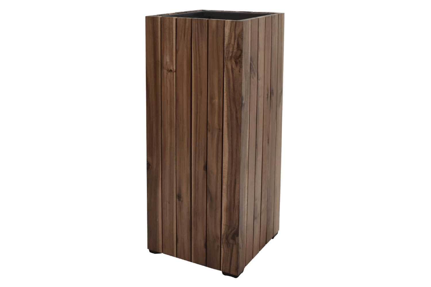 Pflanzgefäß Colorado 2 Pflanzkasten Blumenkasten Akazienholz 28x62 cm mit Einsatz Pflanzgefäß Colorado 2 Pflanzkasten Blumenkasten Akazienholz 28x62 cm mit Einsatz