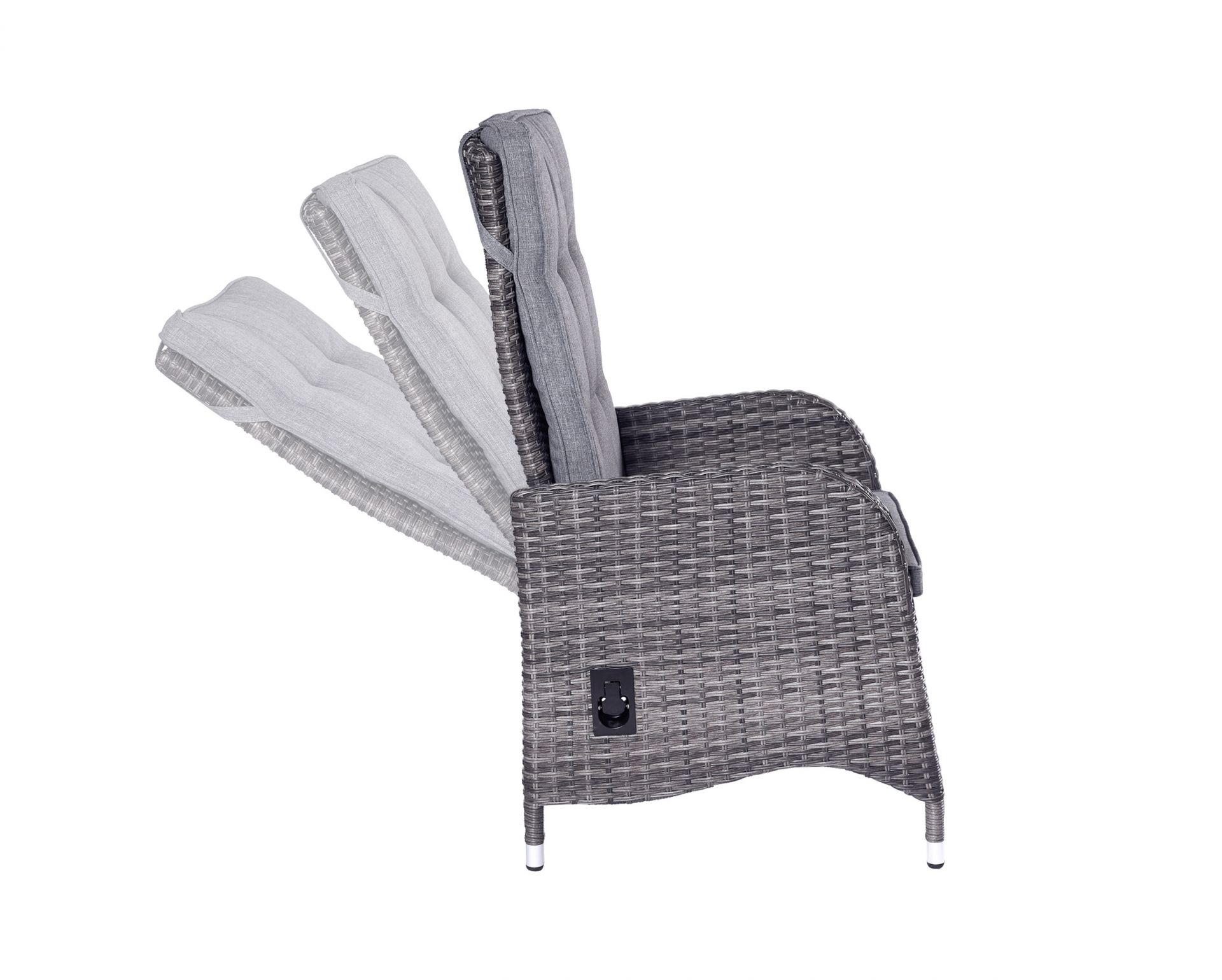 Dining Positionsstuhl Denver Verstellsessel Gartenstuhl Esstischstuhl omega grau Dining Positionsstuhl Denver Verstellsessel Gartenstuhl Esstischstuhl omega grau