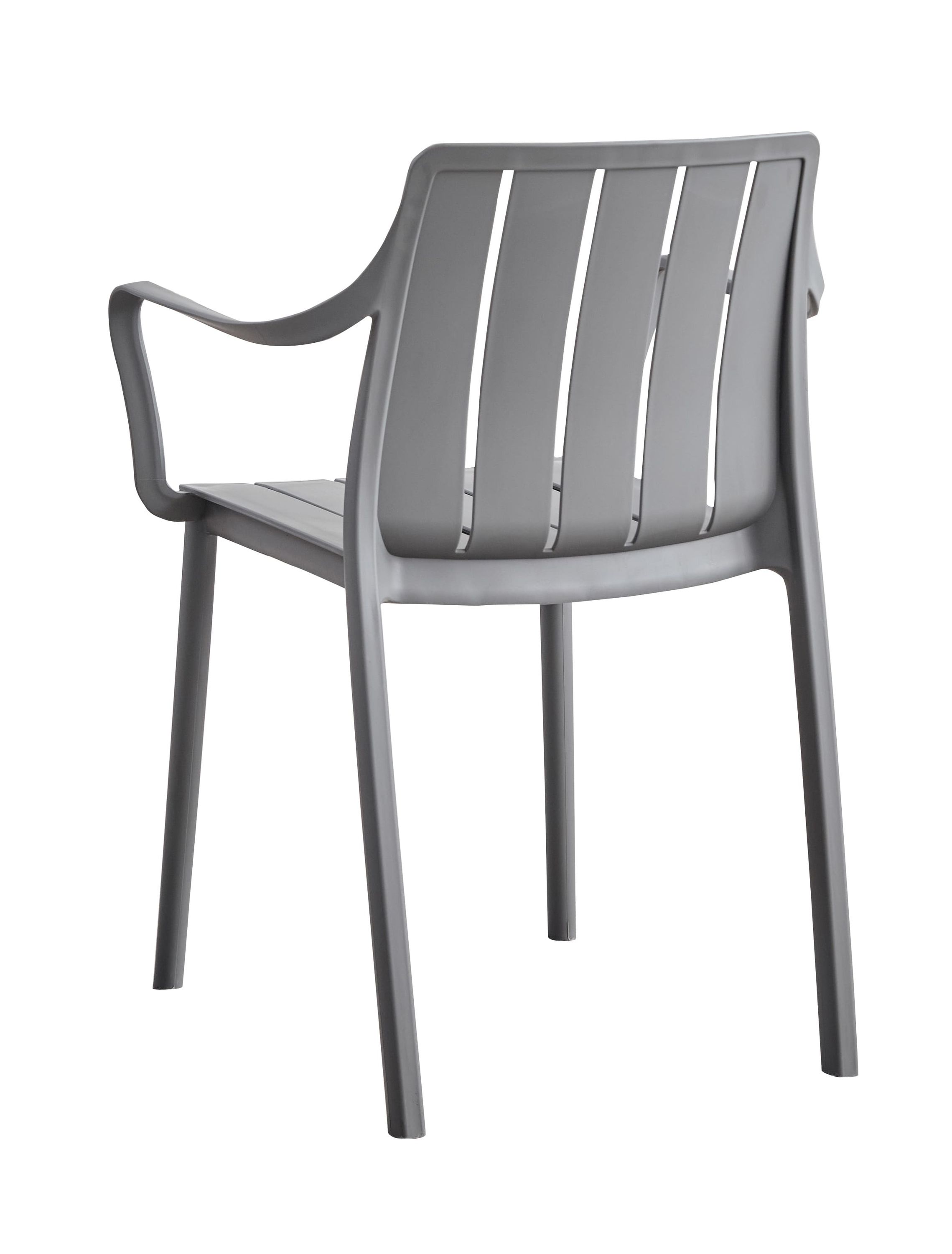 Stapelstuhl Ecuador Gartenstuhl Bistrostuhl Kunststoffstuhl Anthrazit