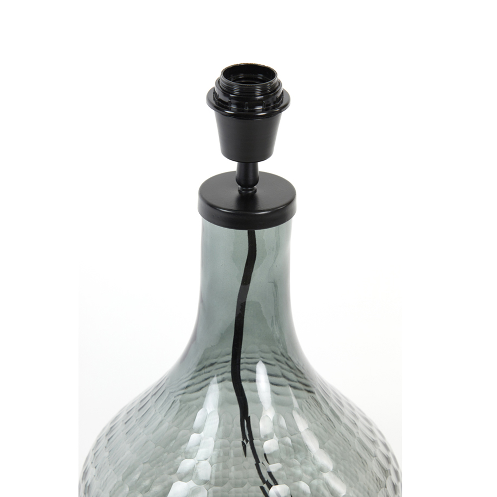 Lampenfuß MAEKO von Light & Living Tischleuchte Ø25x42 cm Rauchglas Grau Lampenfuß MAEKO von Light & Living Tischleuchte Ø25x42 cm Rauchglas Grau