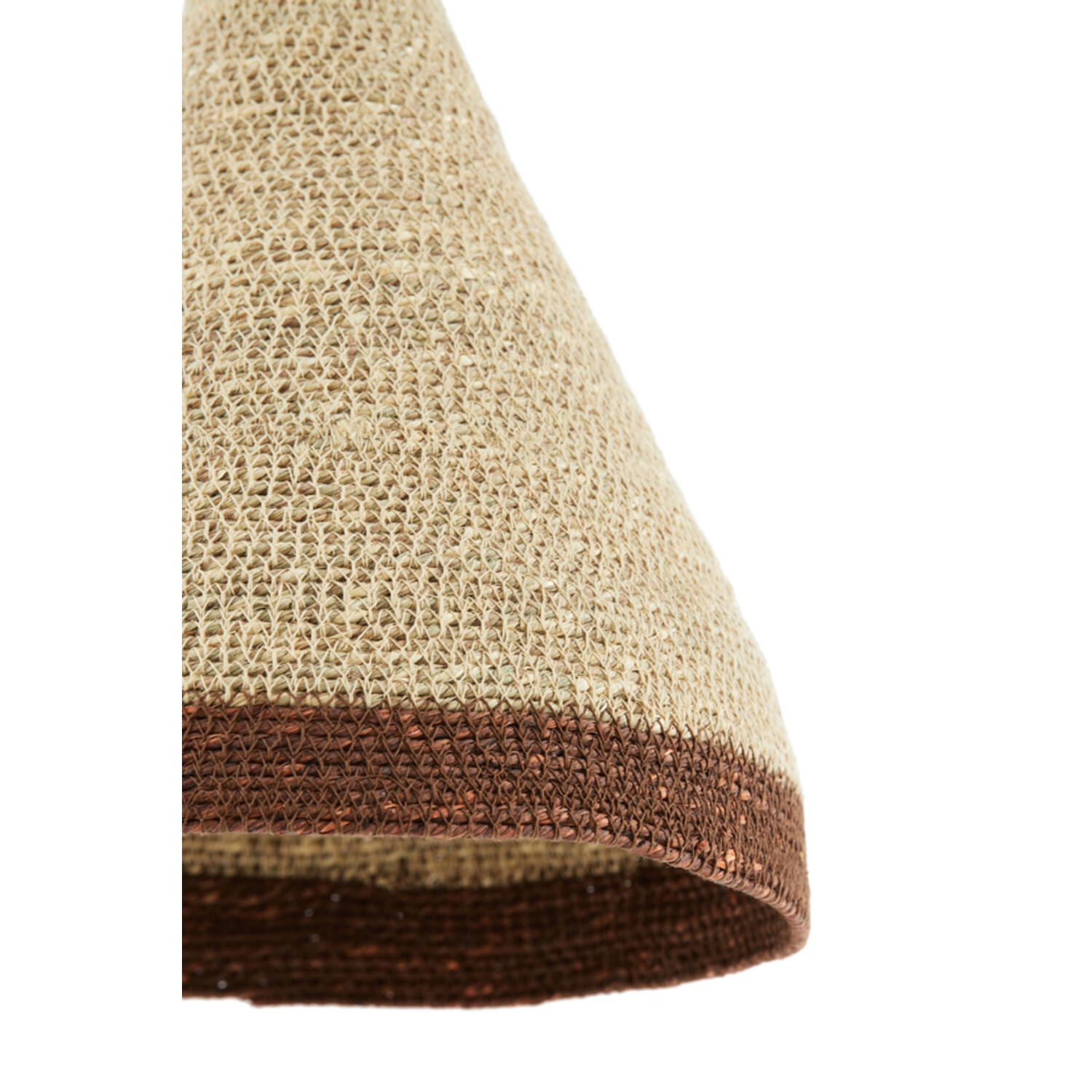 Deckenleuchte Hängeleuchte BRESCIA von Light & Living Ø36x37 Lampe Seegras crème-braun