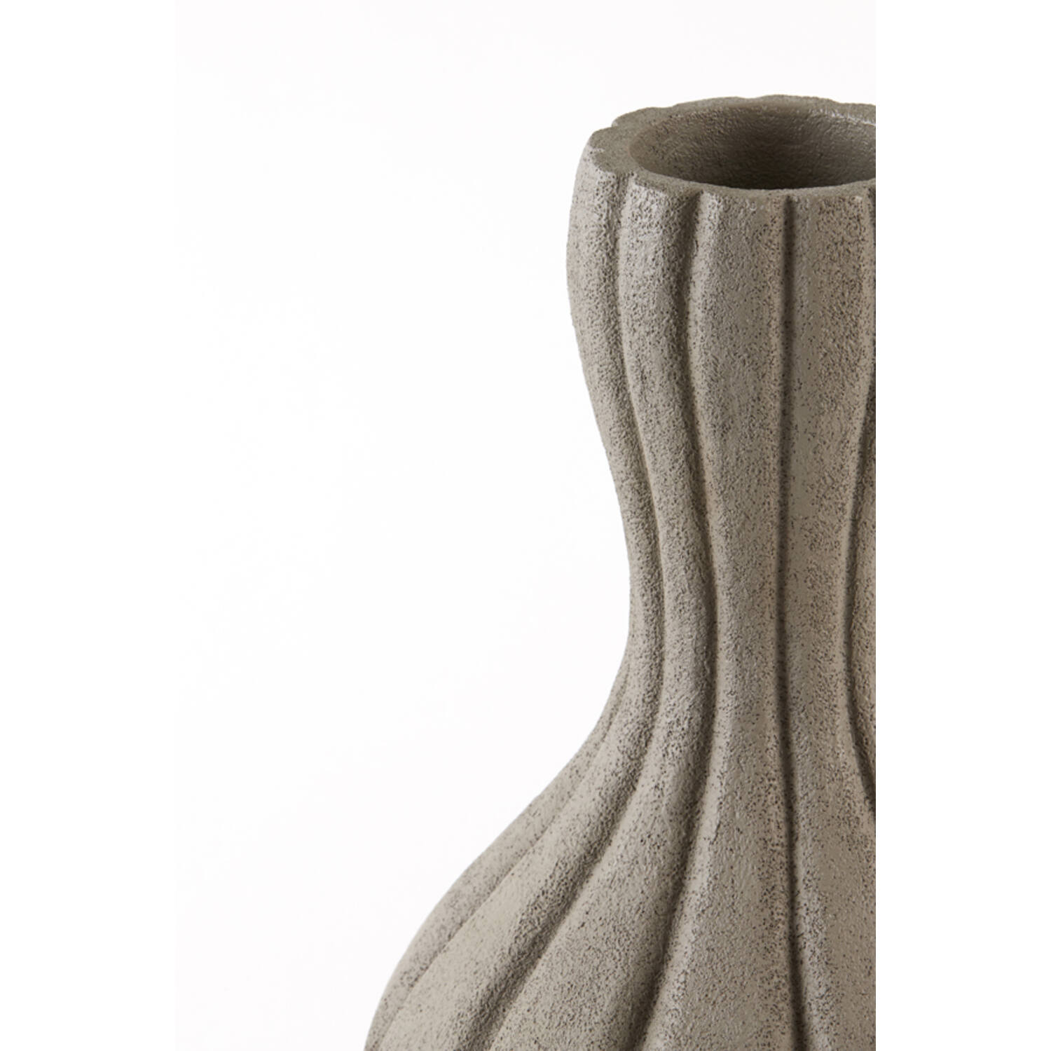 Dekovase Vase ZUCCA von Light & Living Blumenvase Tischvase grau Ø19,5x34 cm Dekovase Vase ZUCCA von Light & Living Blumenvase Tischvase grau Ø19,5x34 cm