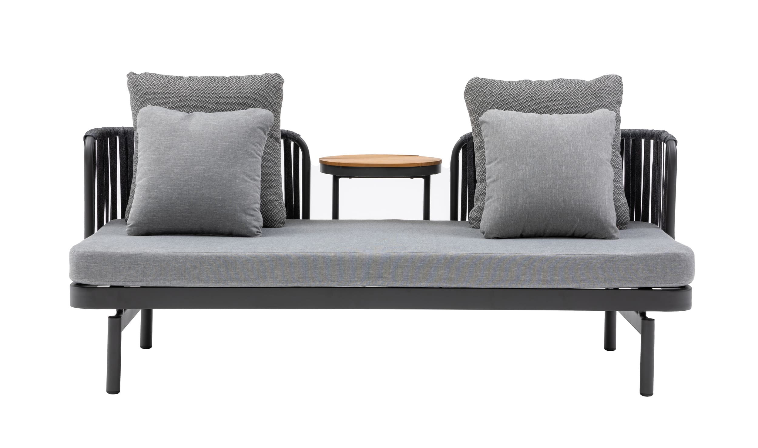 Lounge Sofa Milano Multifunktionssofa inkl. Tisch Rope Loungemöbel Gartenlounge Lounge Sofa Milano Multifunktionssofa inkl. Tisch Rope Loungemöbel Gartenlounge