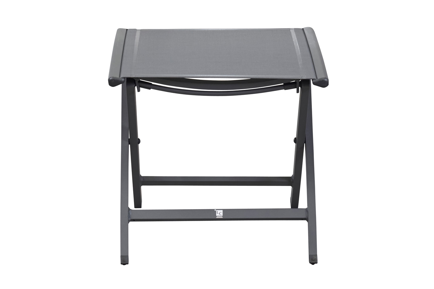 Hocker Fußbank New Jersey Garten Textilen Aluminium Anthrazit Hocker Fußbank New Jersey Garten Textilen Aluminium Anthrazit