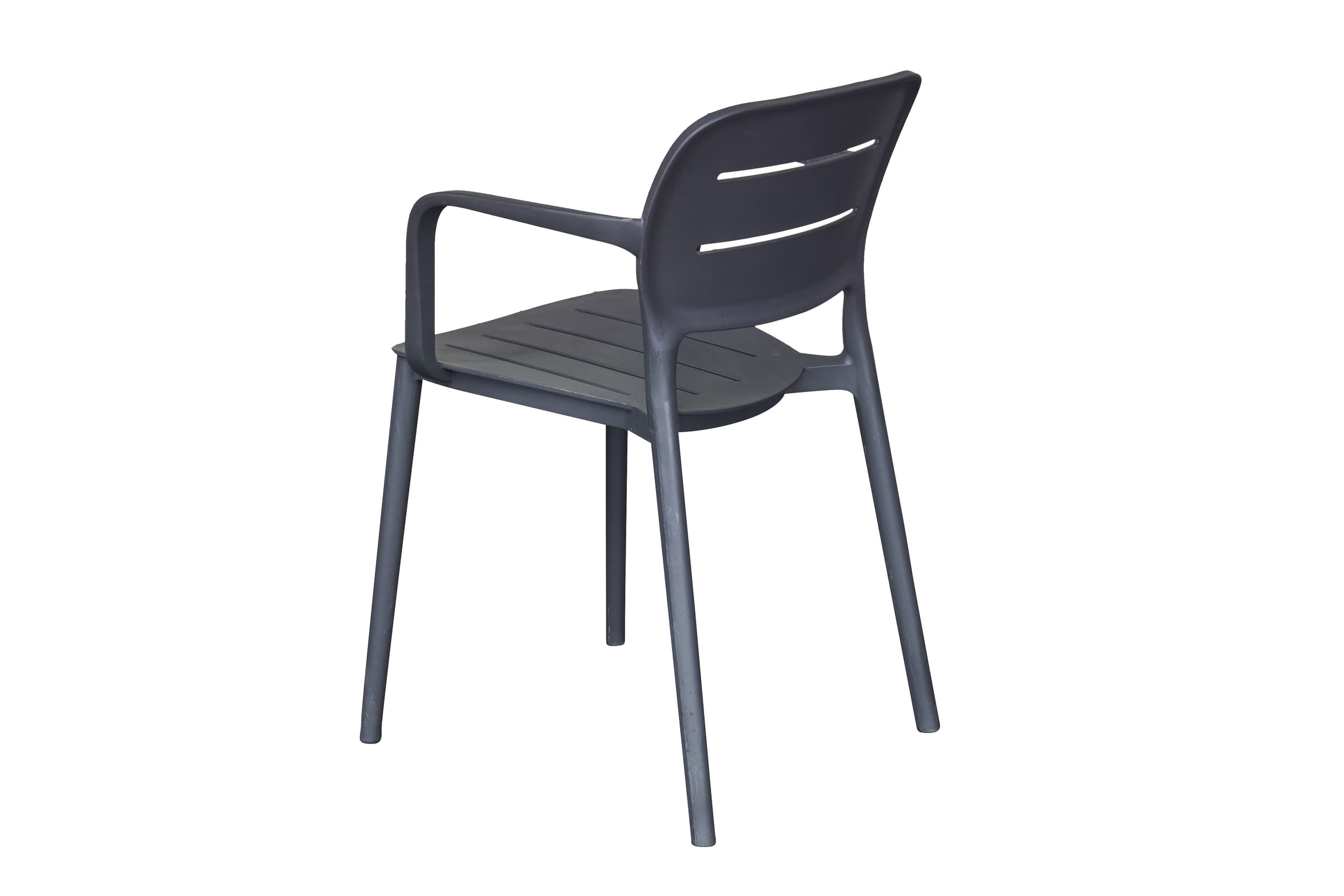 Stapelstuhl Utah Gartenstuhl Bistrostuhl Kunststoffstuhl Anthrazit