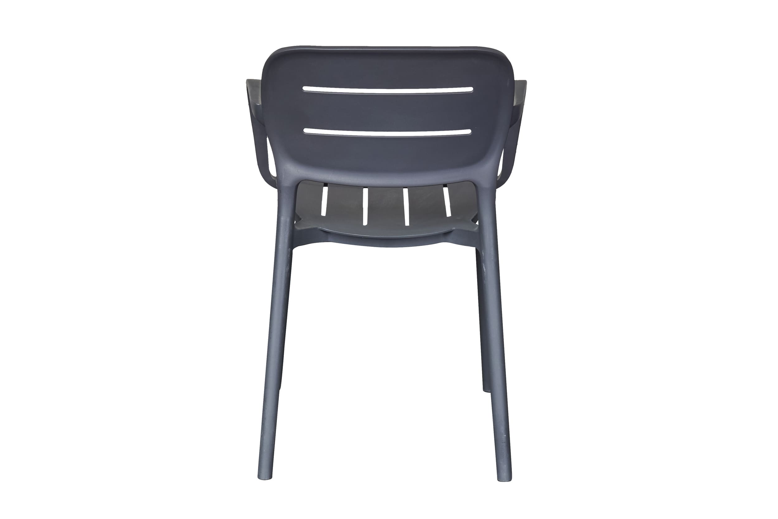 Stapelstuhl Utah Gartenstuhl Bistrostuhl Kunststoffstuhl Anthrazit