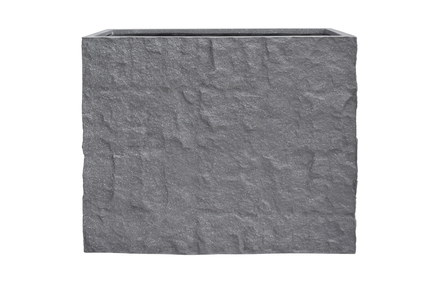 Pflanzgefäß The Rock Pflanzkasten Blumenkasten 33x83x73 cm Grau-Gepunktet Pflanzgefäß The Rock Pflanzkasten Blumenkasten 33x83x73 cm Grau-Gepunktet