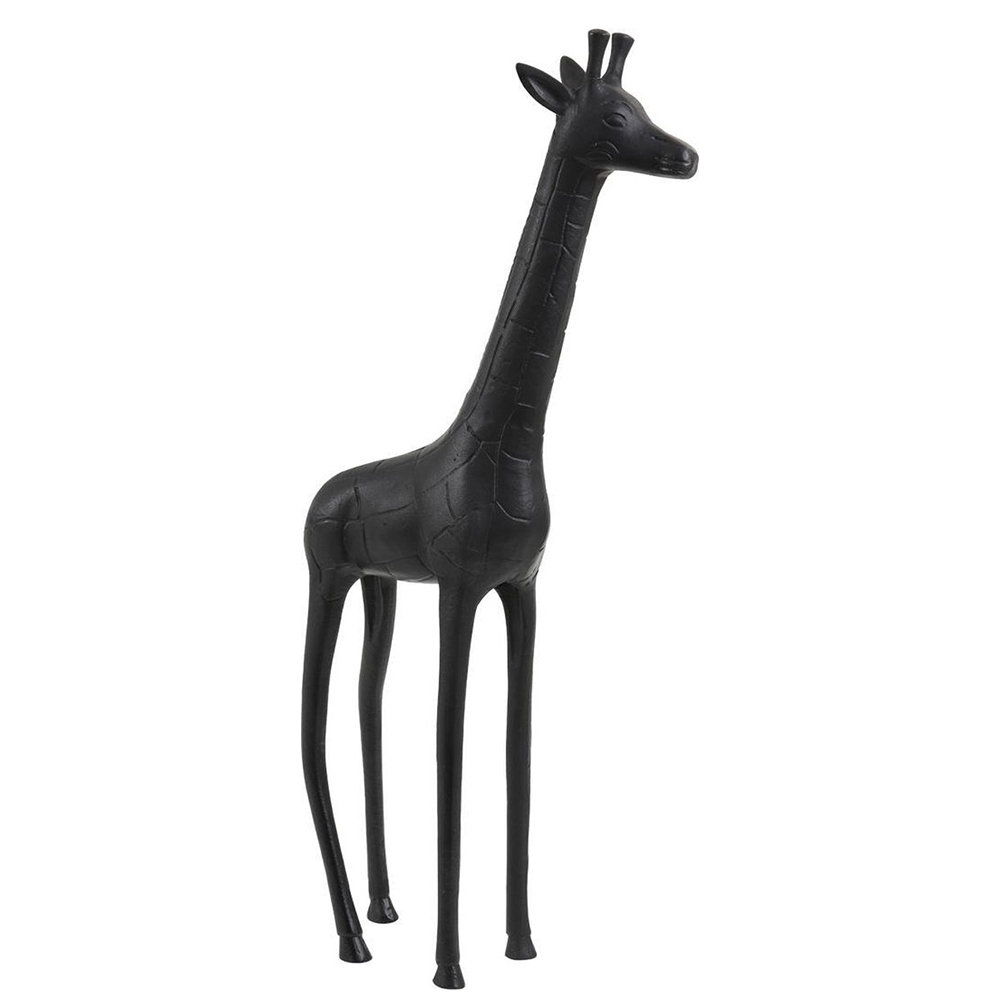 Ornament GIRAFFE von Light & Living Skulptur 18x7,5x37 cm Schwarz