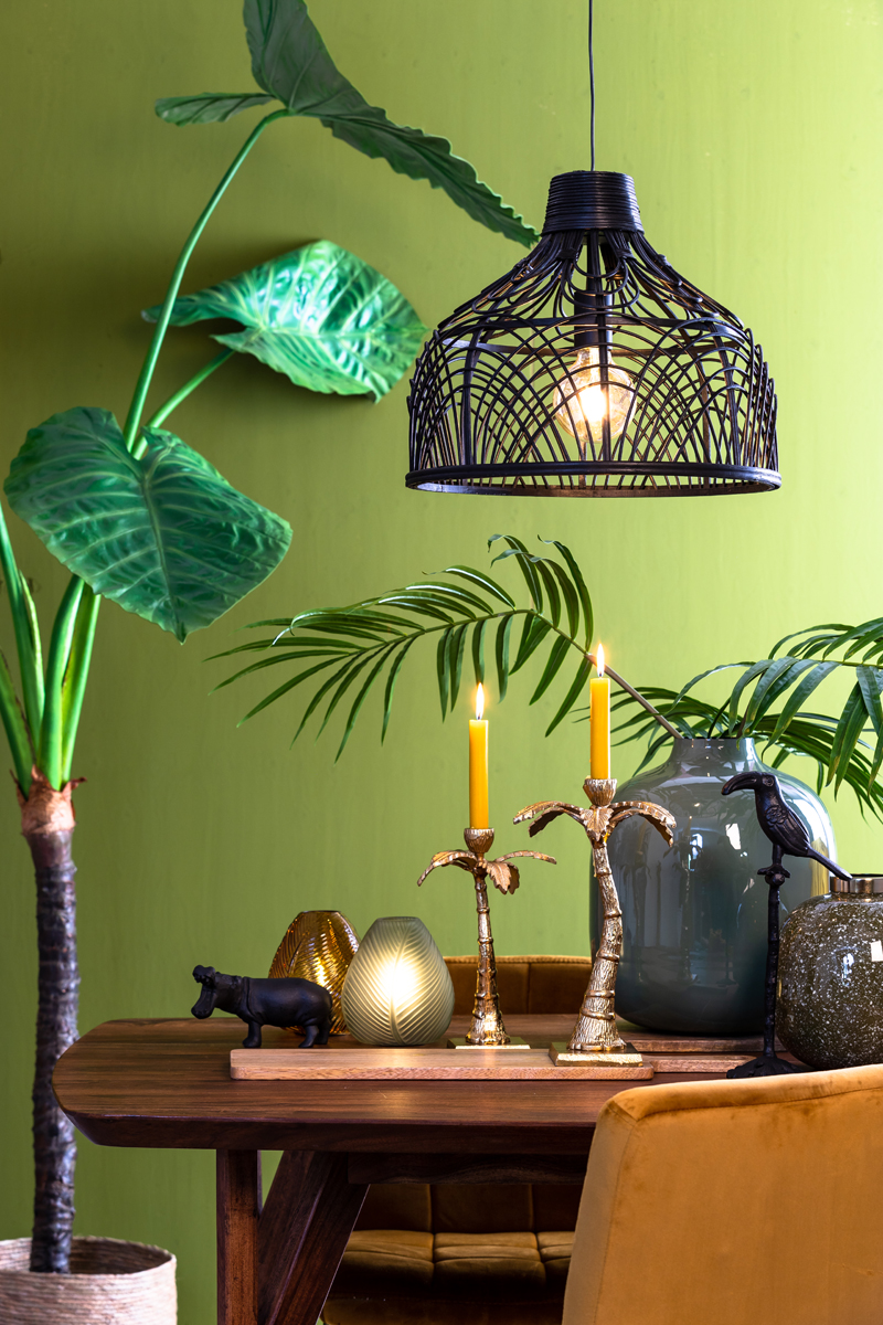 Dekovase Vase CHOW von Light & Living Blumenvase Tischvase Grün-Weiß-Gold Ø22x22 cm Dekovase Vase CHOW von Light & Living Blumenvase Tischvase Grün-Weiß-Gold Ø22x22 cm