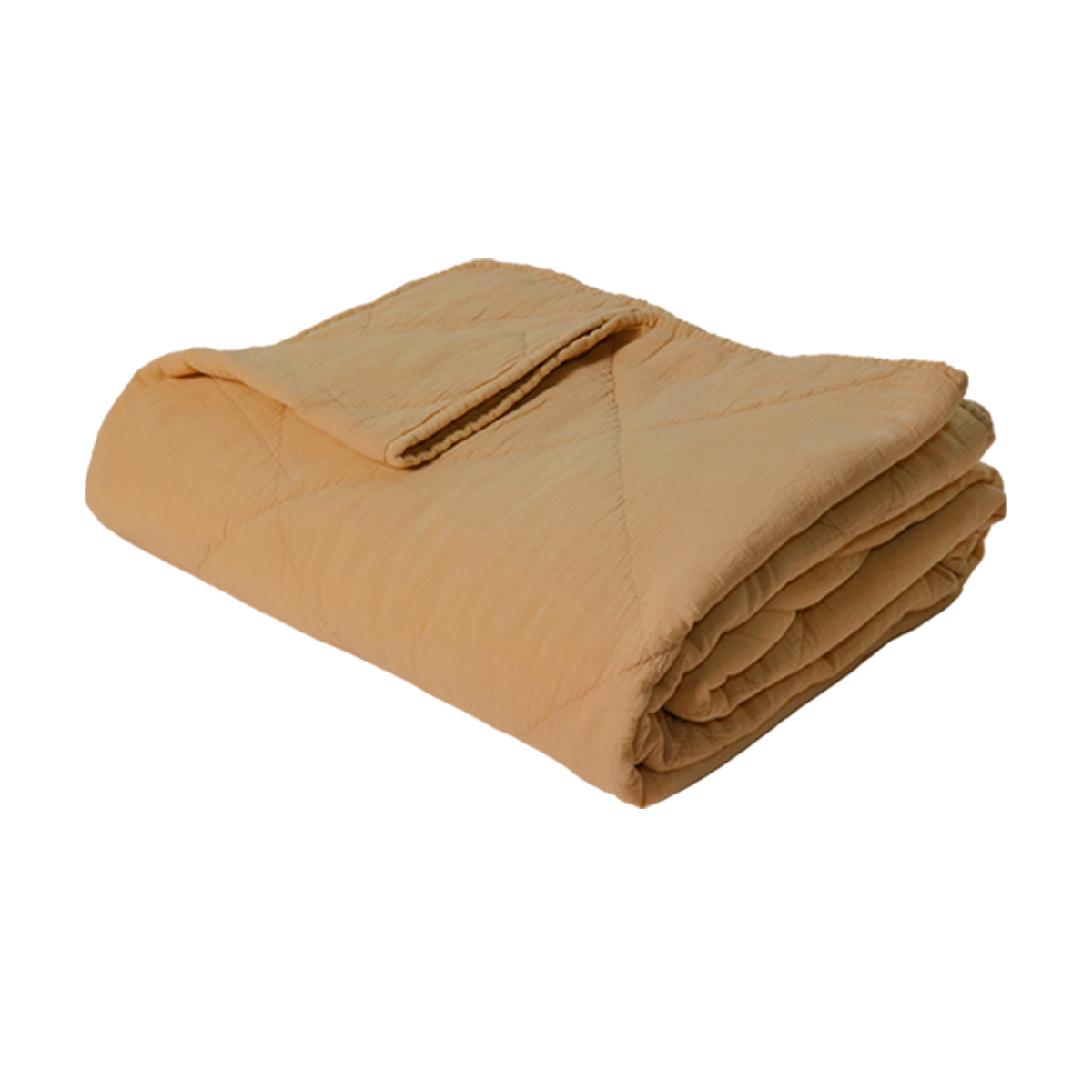 Decke Überwurf 100% Baumwolle 140 x 200 cm Skandinavisch Bernstein Decke Überwurf 100% Baumwolle 140 x 200 cm Skandinavisch