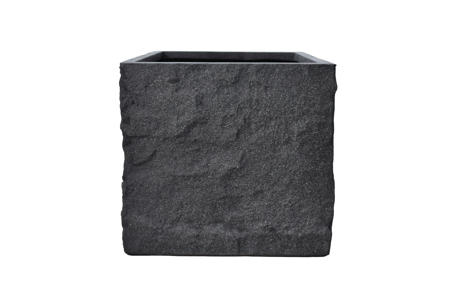 Pflanzgefäß The Rock Pflanzkasten Blumenkasten 36x35 cm Steinoptik Anthrazit Pflanzgefäß The Rock Pflanzkasten Blumenkasten 36x35 cm Steinoptik Anthrazit