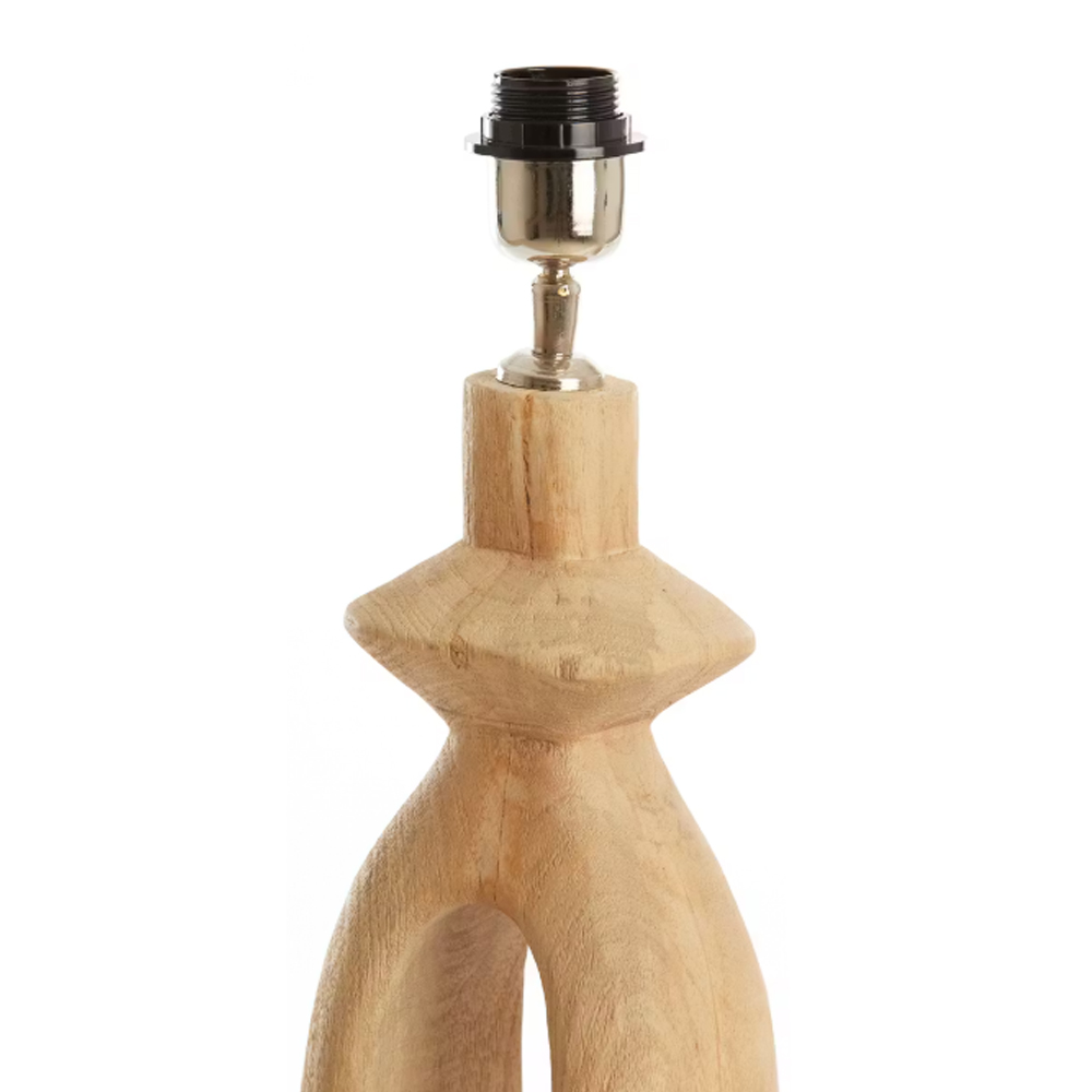 Lampenfuß DJANGO von Light & Living Tischleuchte 14x12x58 cm Holz Braun