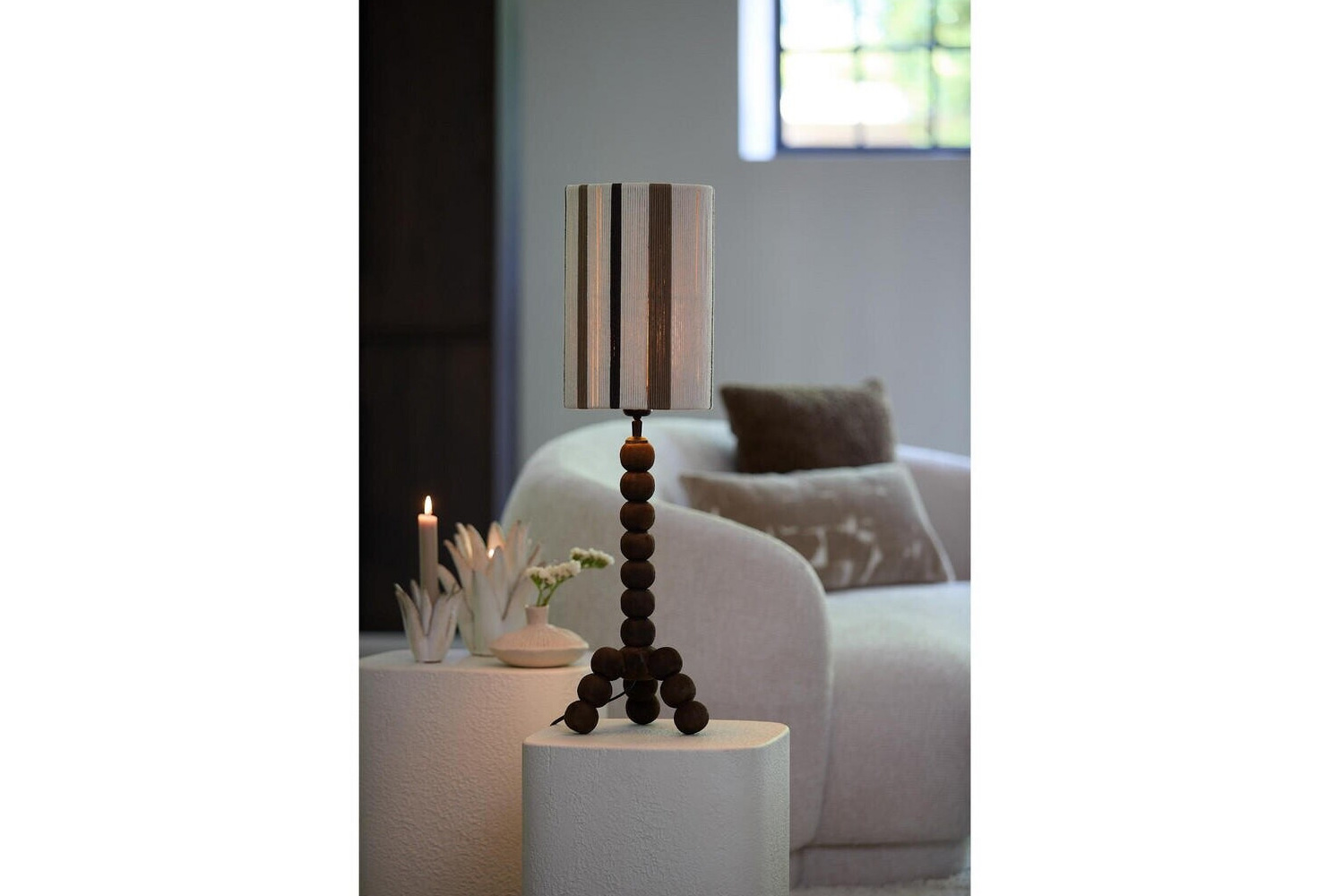 Lampenfuß VEGLIO von Light & Living Tischleuchte 20x20x40 cm Holz Braun