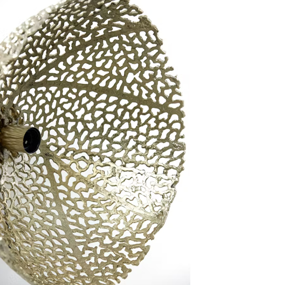 Wandleuchte SINULA von Light & Living Ø45x22 cm Lampe Metall Gold Wandleuchte SINULA von Light & Living Ø45x22 cm Lampe Metall Gold