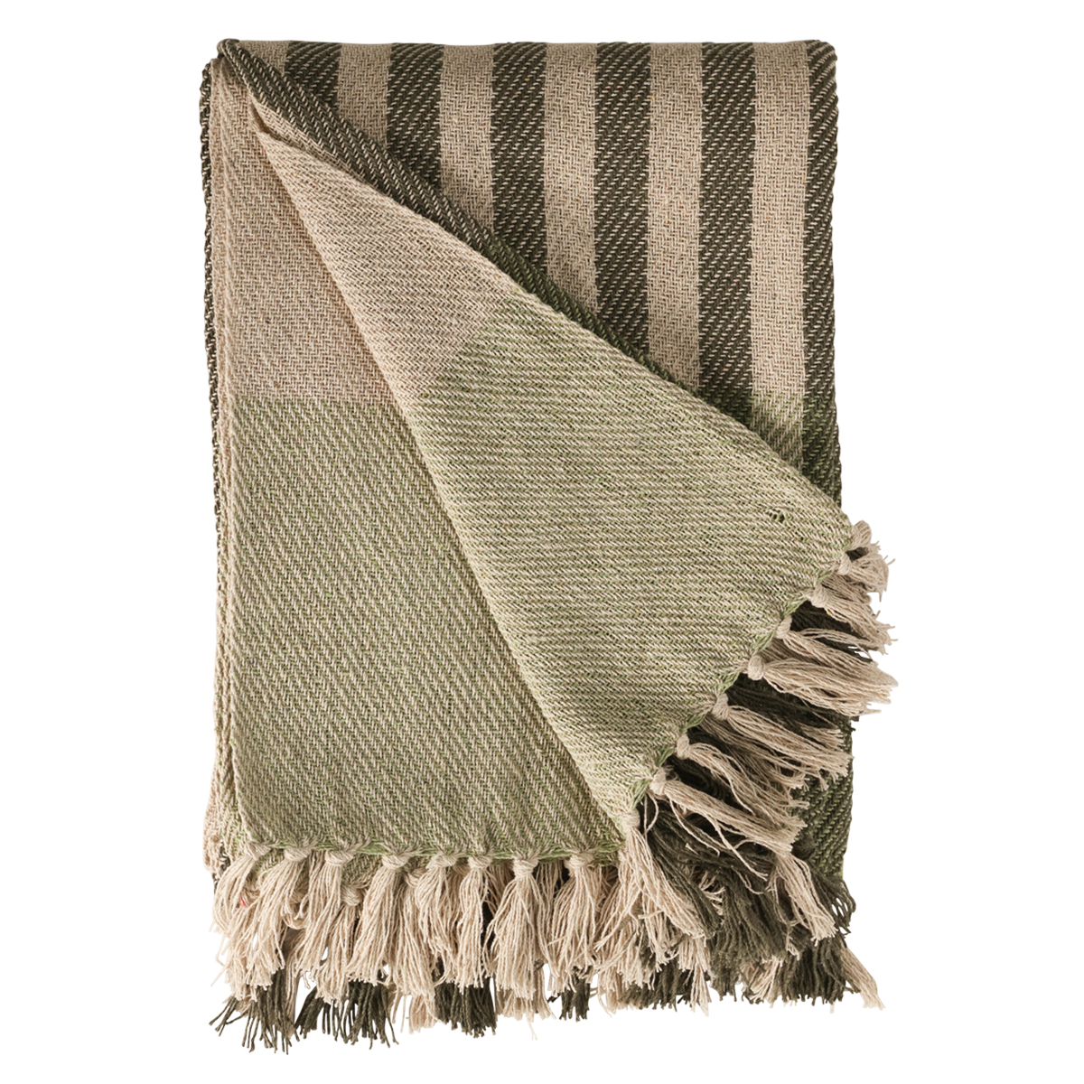 Decke Überwurf Band 100% Baumwolle 130x180 cm Skandinavisch Hellgrün-Smaragdgrün Decke Überwurf Band 100% Baumwolle 130x180 cm Skandinavisch Hellgrün-Smaragdgrün