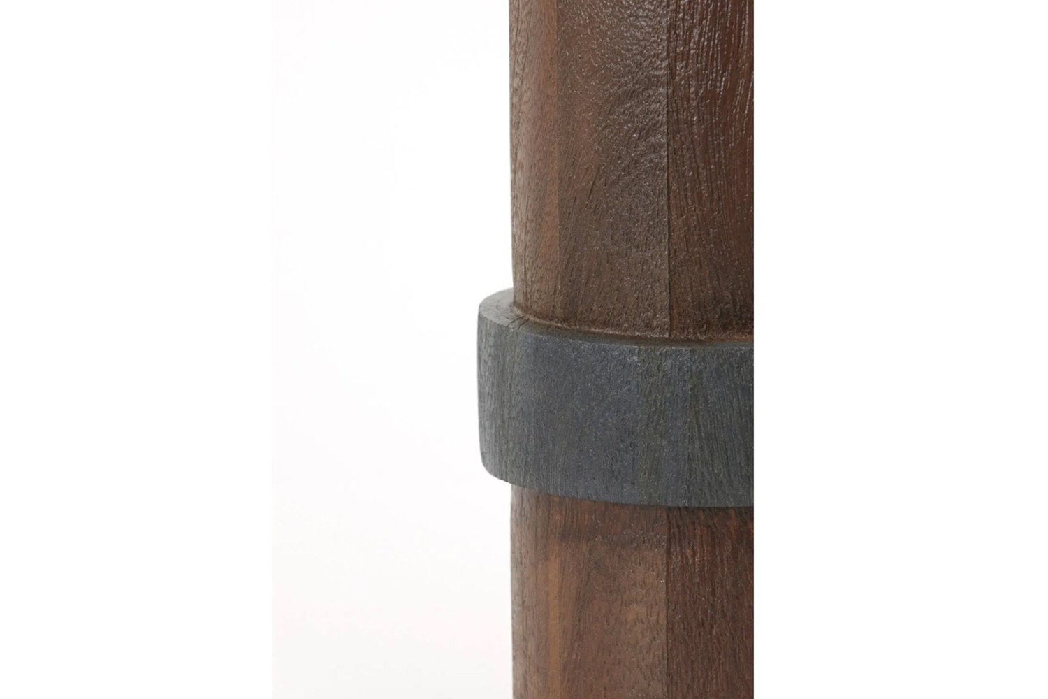 Lampenfuß MANILLA von Light & Living Tischleuchte Ø15x45 cm Holz Braun-Schwarz