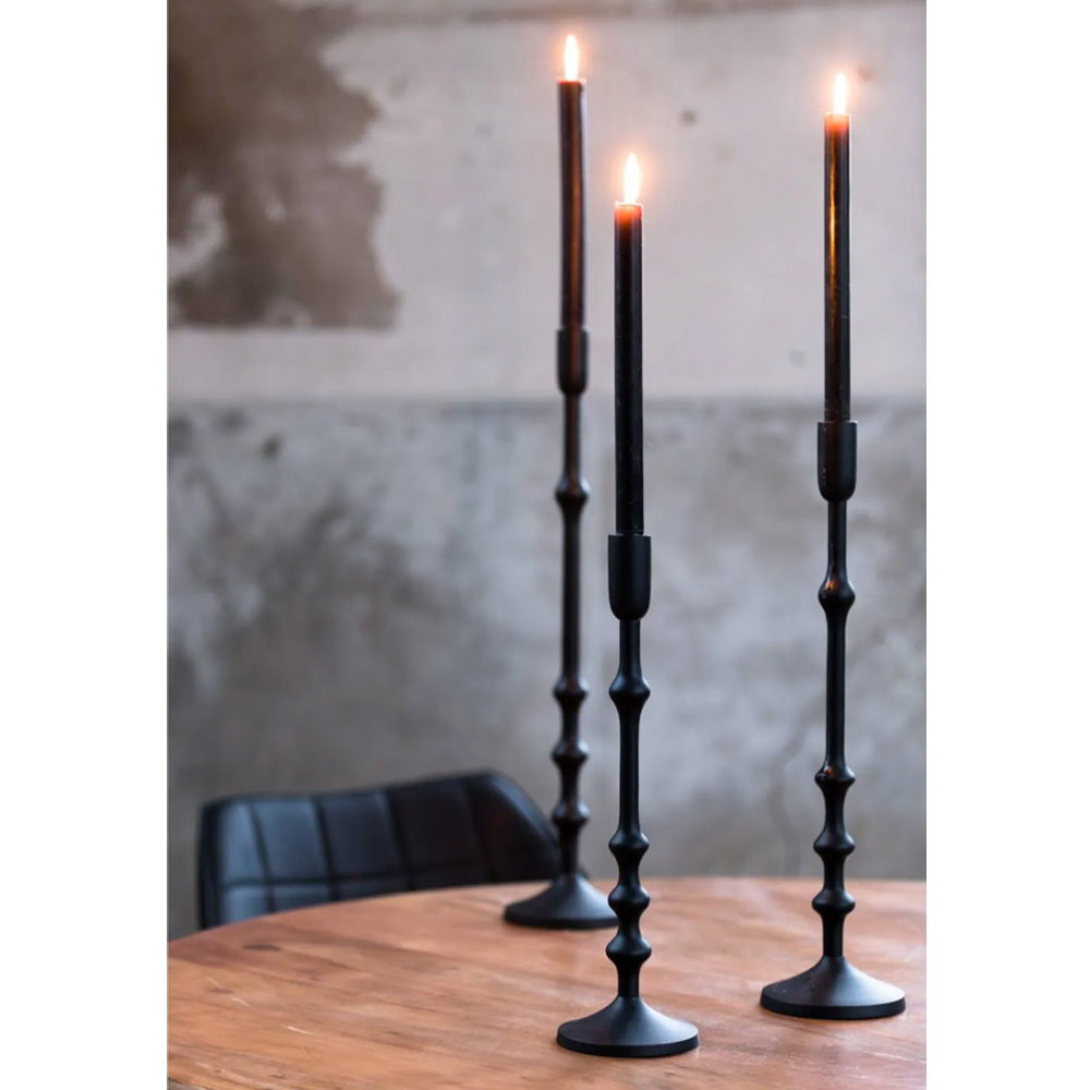 Kerzenständer SEMUT von Light & Living Kerzenhalter Ø11x40 cm Metall Schwarz Kerzenständer SEMUT von Light & Living Kerzenhalter Ø11x40 cm Metall Schwarz