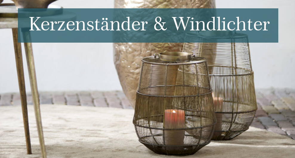 Kerzenstaender-Windlichter-Mobil