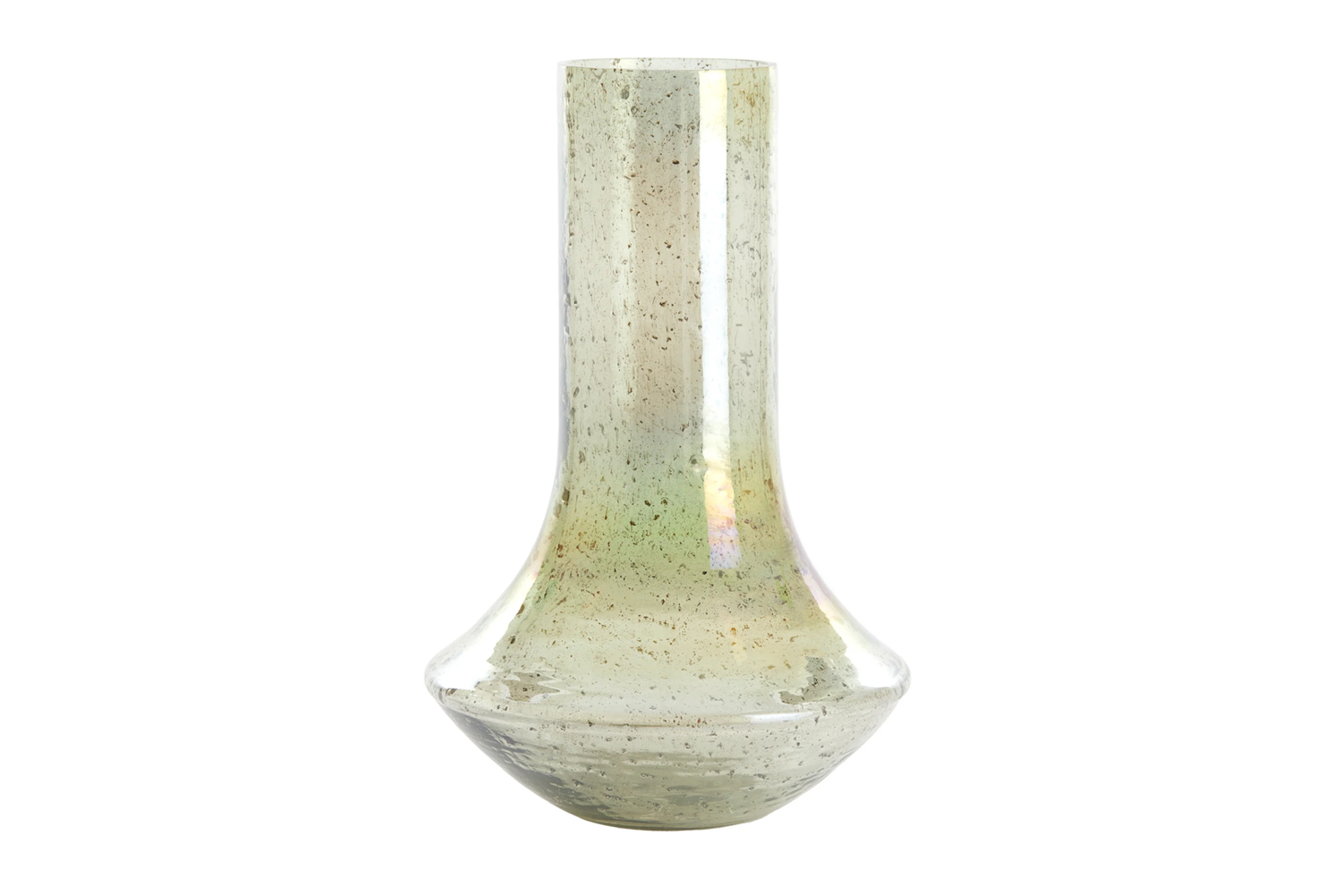 Dekovase Vase LEANNA von Light & Living Blumenvase Ø25x40 cm Glas Grün Steinschlag Dekovase Vase LEANNA von Light & Living Blumenvase Ø25x40 cm Glas Grün Steinschlag