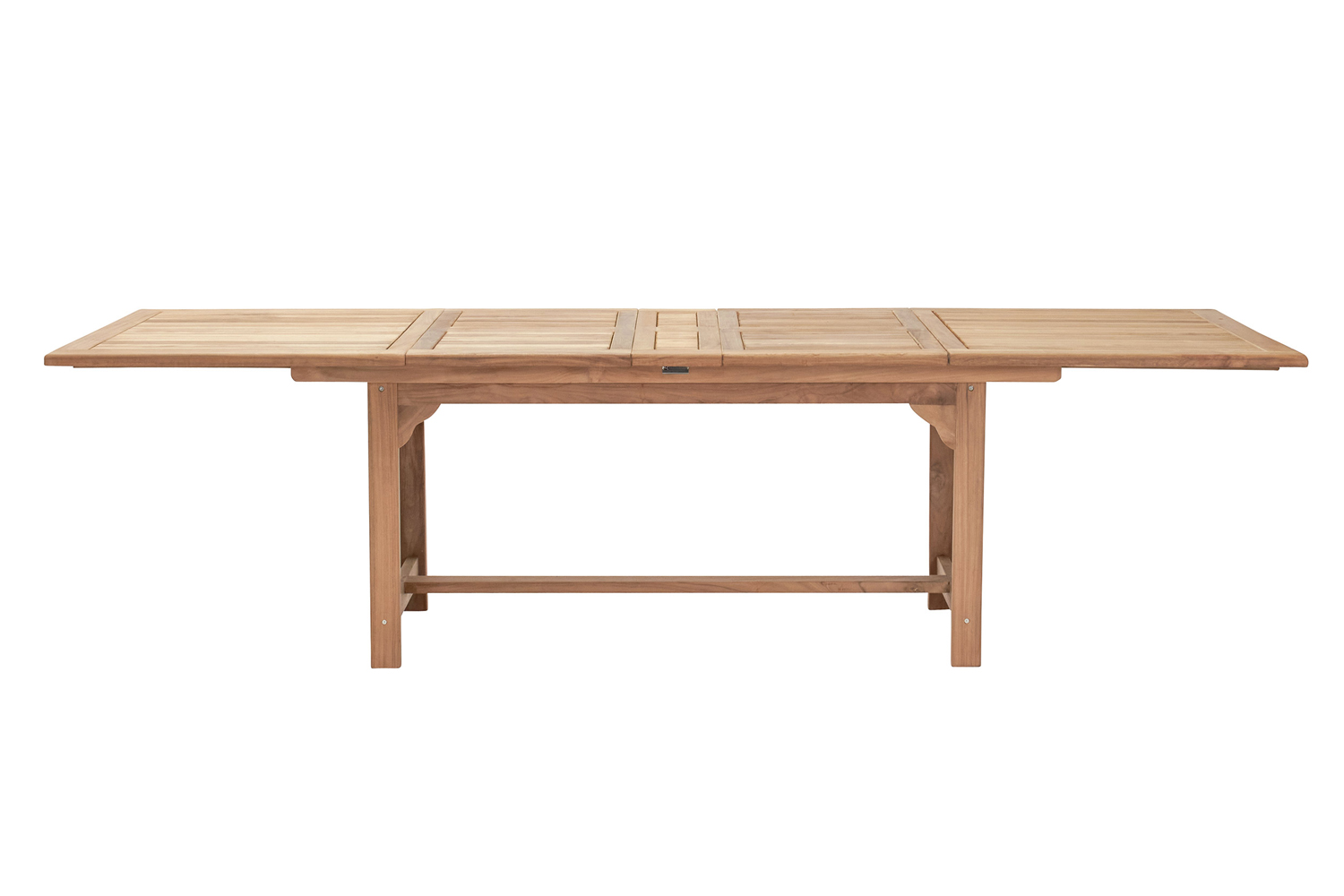 Gartentisch Ela Ausziehtisch Esstisch 180/230/280x100x75 cm Teakholz mehrfach ausziehbar
