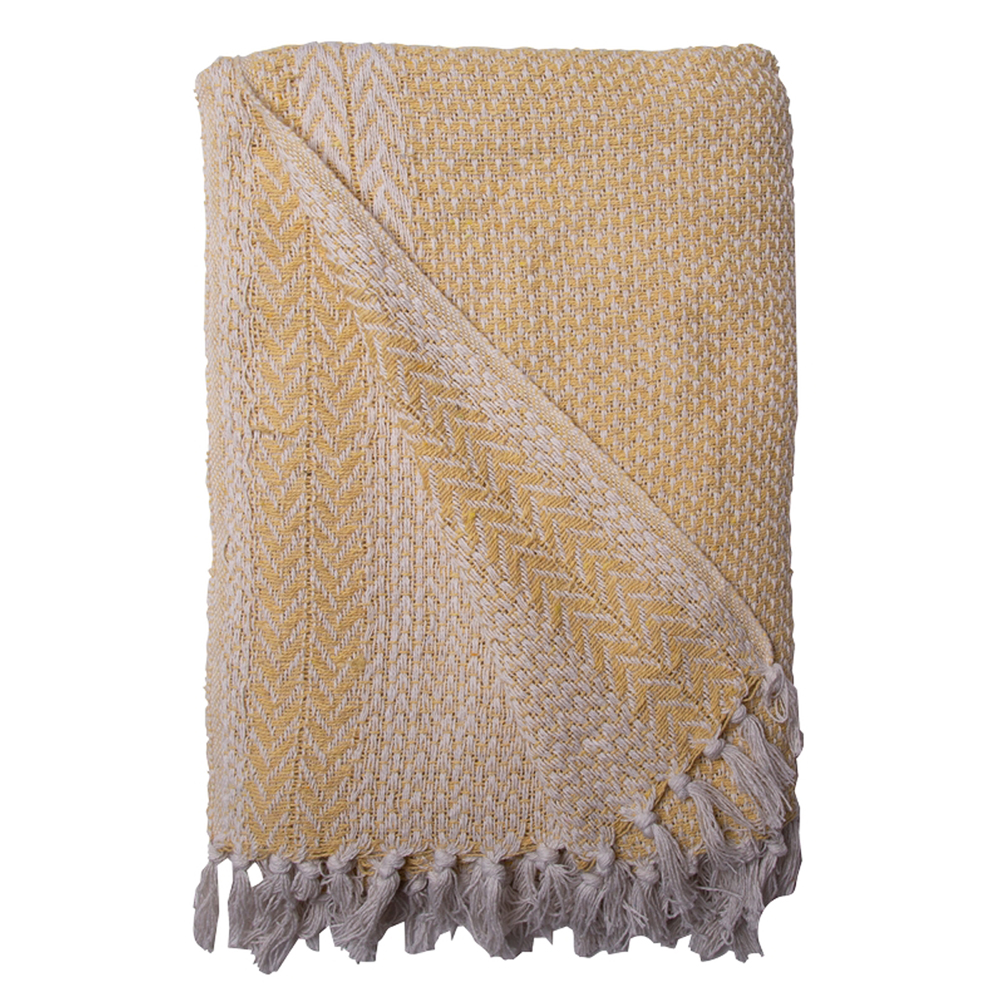 Decke Überwurf Agatha 100% Baumwolle 130x180 cm Skandinavisch