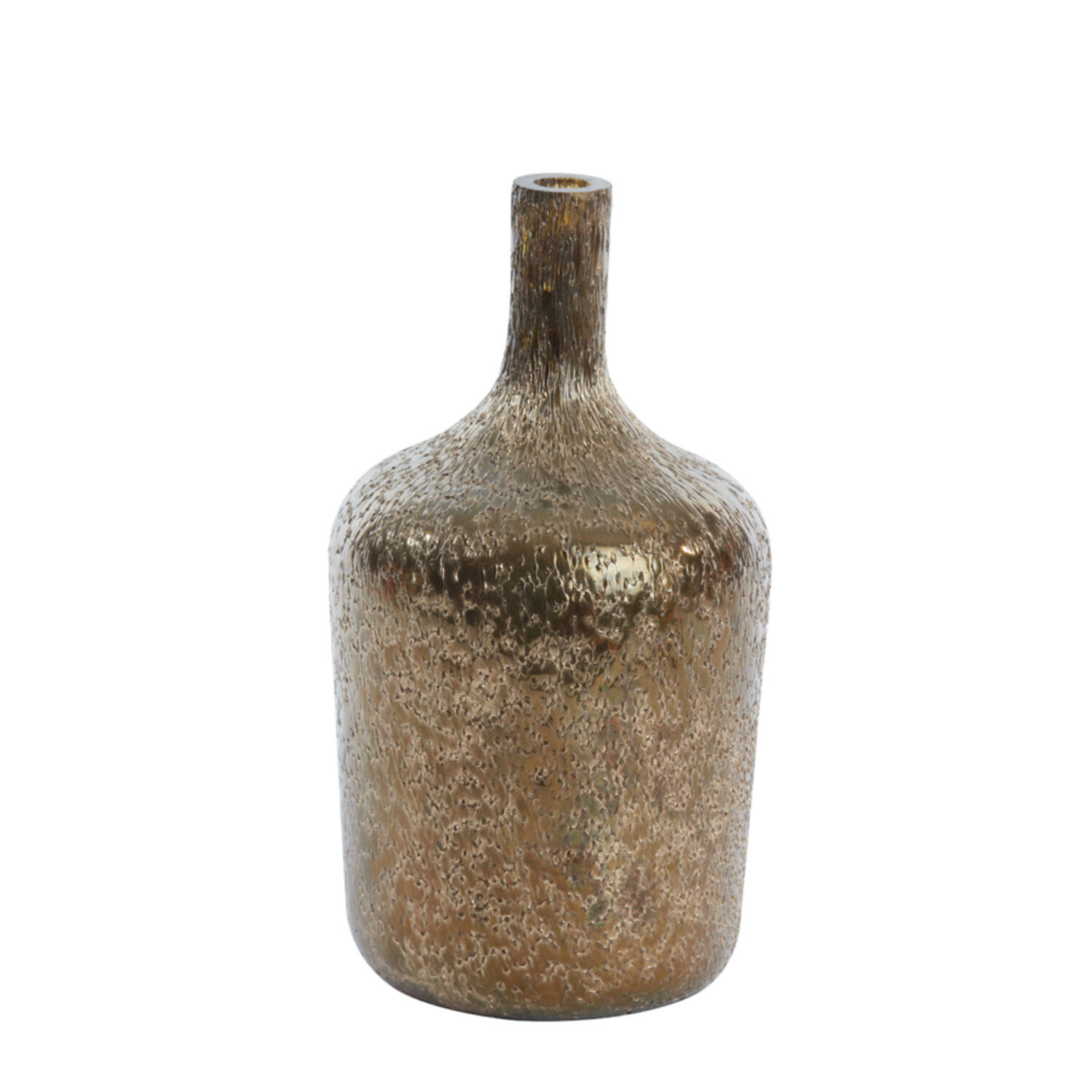 Dekovase Vase MOLUSI von Light & Living Blumenvase Tischvase Glas Gold Ø16x29 cm