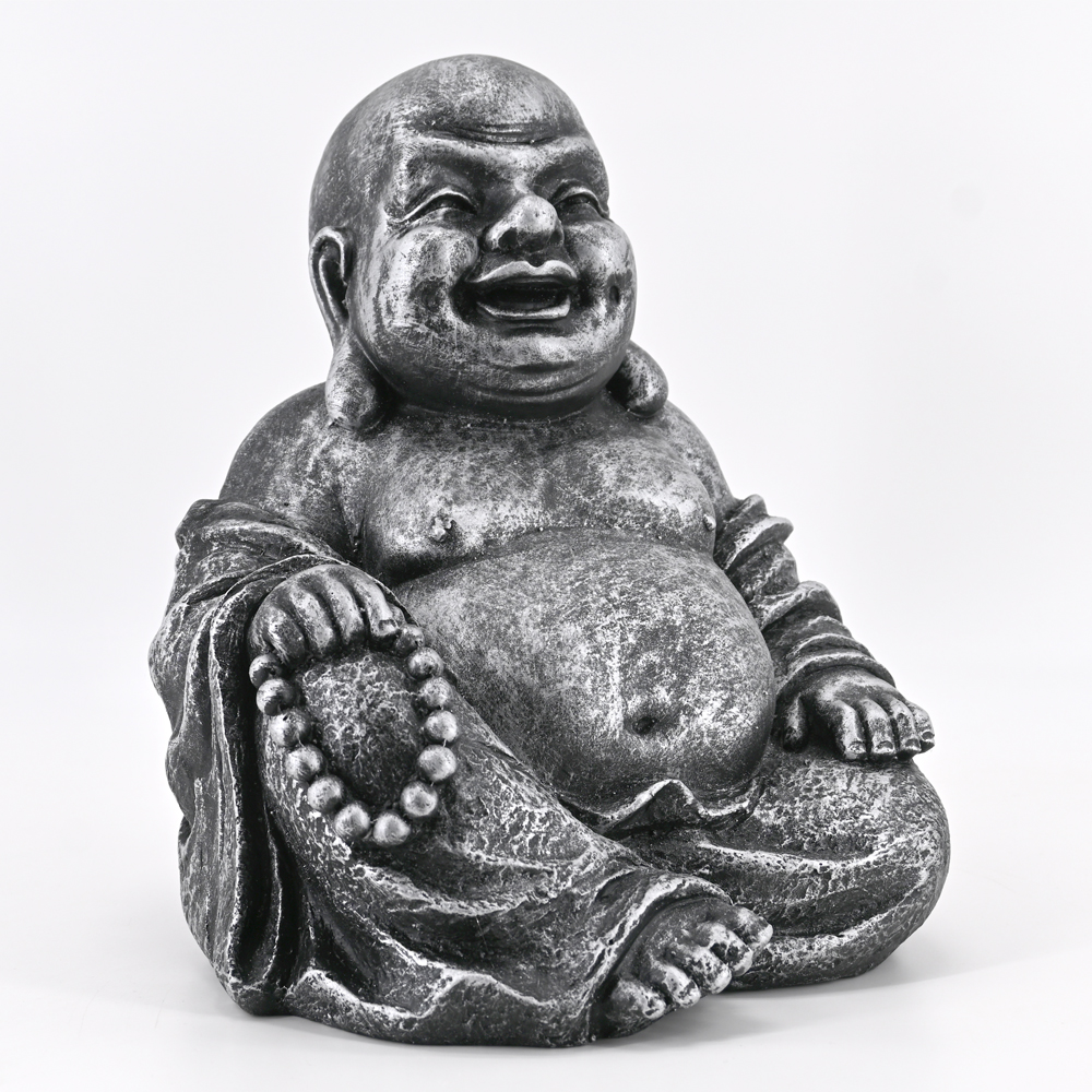 Happy Buddha sitzend lachender Glücksbuddha Happy Buddha sitzend lachender Glücksbuddha