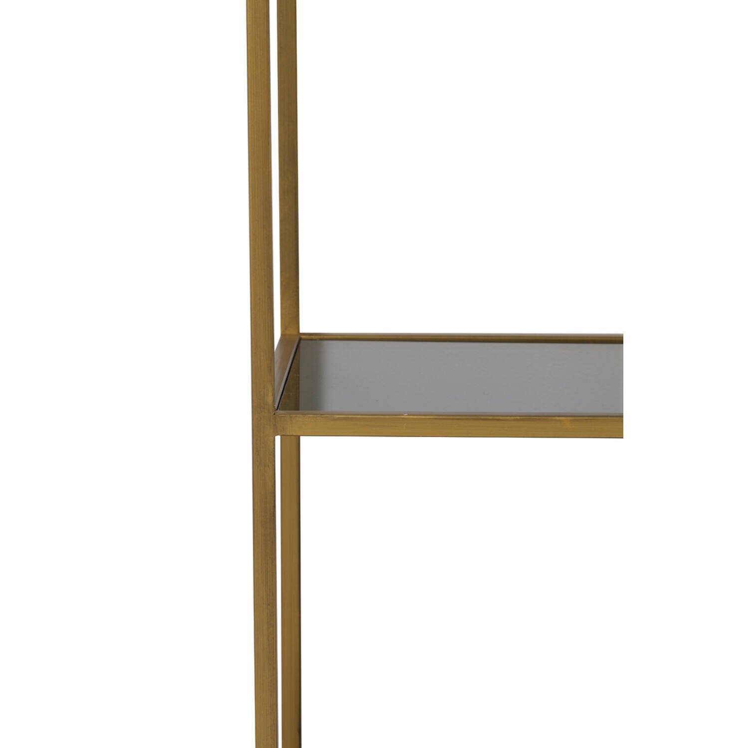 Standregal MARIKI von Light & Living 55x40x180 cm Schrank offen Rauchglas-Gold Standregal MARIKI von Light & Living 55x40x180 cm Schrank offen Rauchglas-Gold