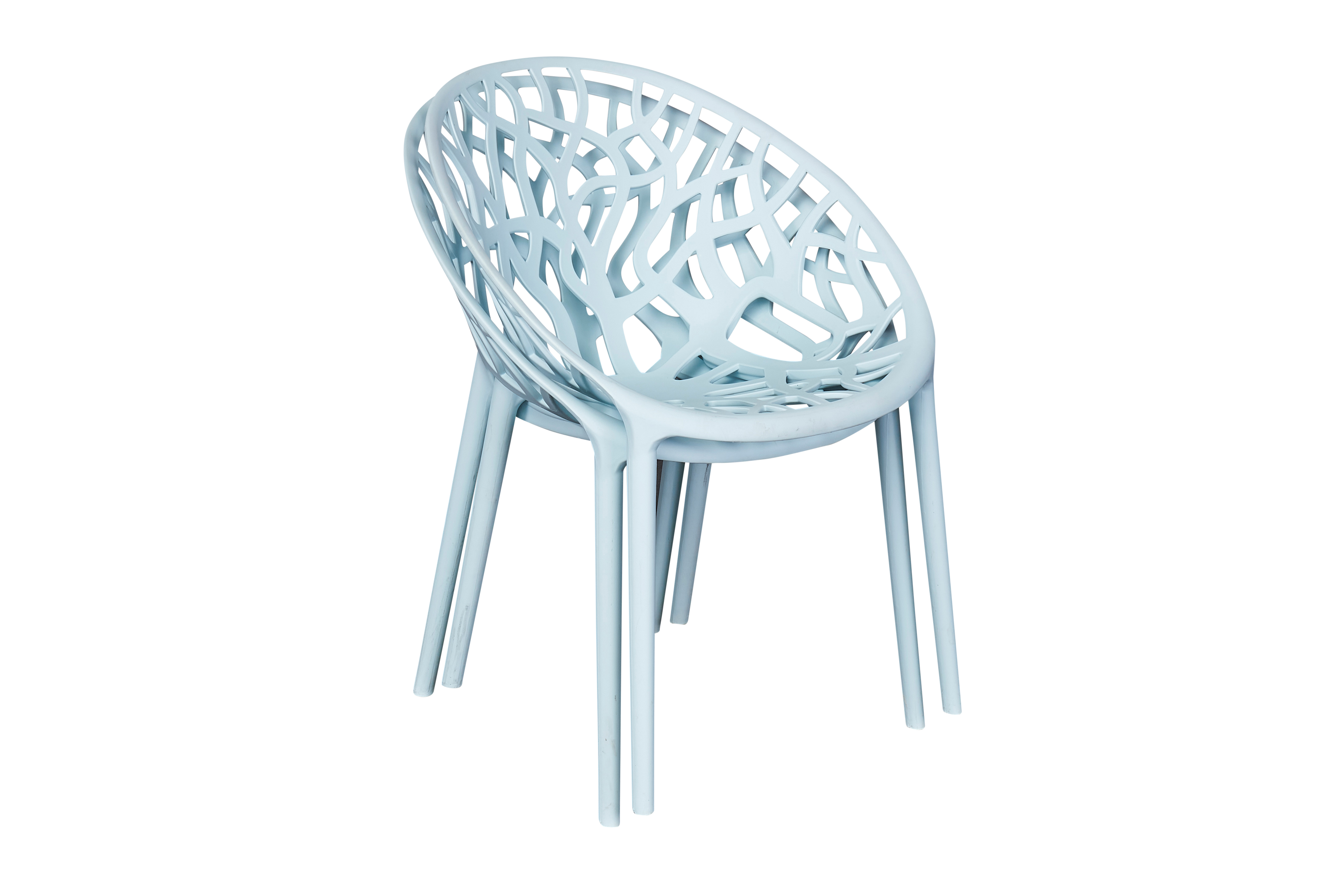 Stapelstuhl Bilby Gartenstuhl Bistrostuhl Kunststoffstuhl Blau