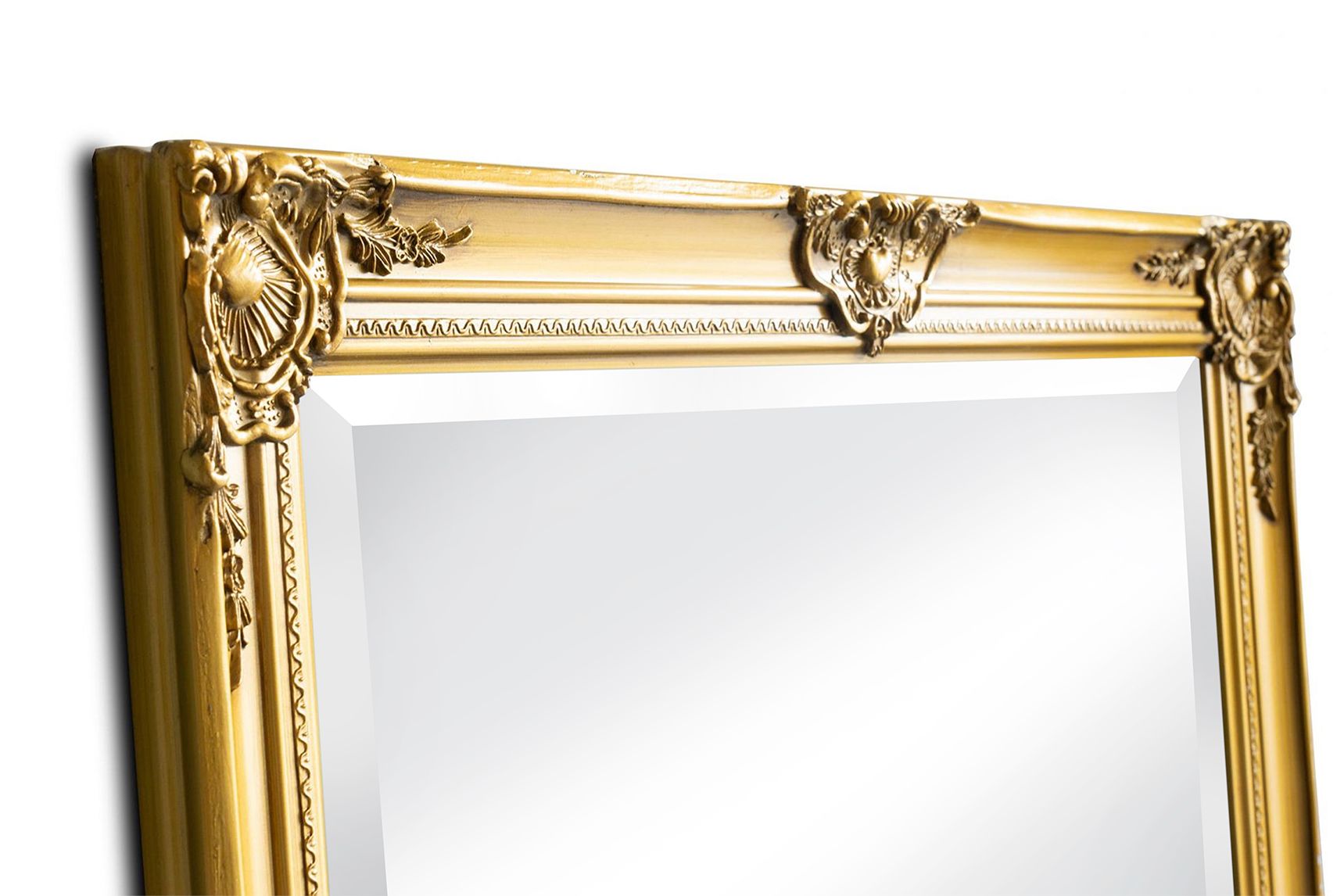 Wandspiegel Barock Gold 180x80 cm XL Spiegel Antik-Stil Ganzkörperspiegel Wandspiegel Barock XXL Spiegel Gold 200 x 100 cm Antik-Stil Ganzkörperspiegel