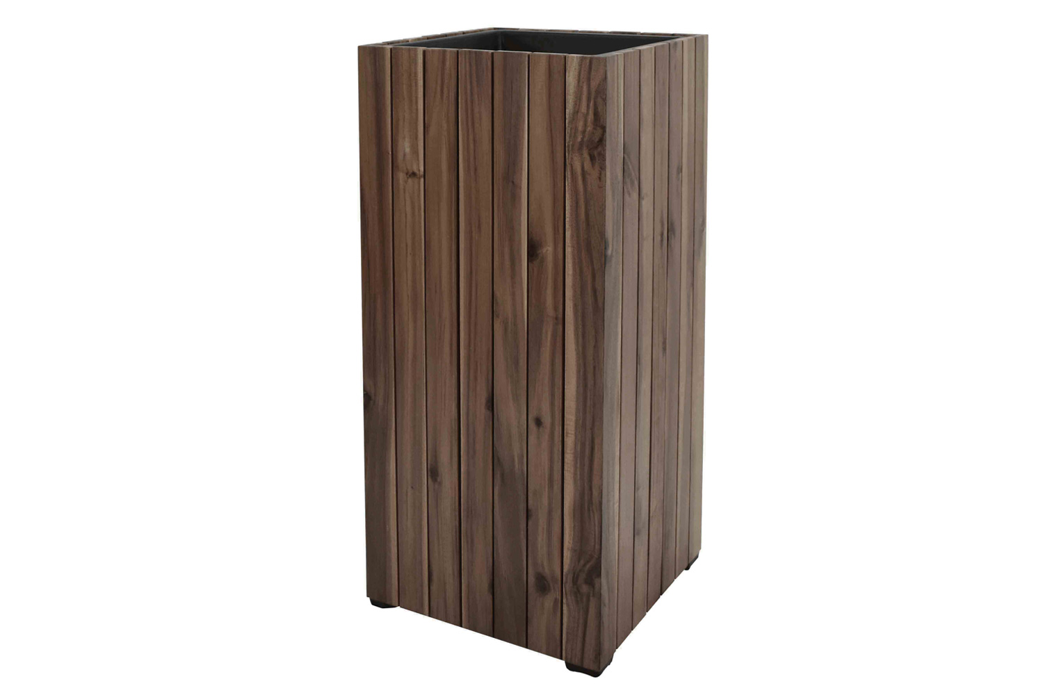 Pflanzgefäß Colorado 2 Pflanzkasten Blumenkasten Akazienholz 33x72 cm mit Einsatz Pflanzgefäß Colorado 2 Pflanzkasten Blumenkasten Akazienholz 33x72 cm mit Einsatz