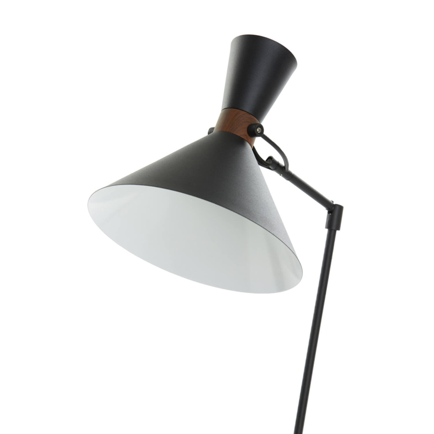 Stehleuchte Stehlampe HOODIES von Light & Living 70x28x194 cm matt schwarz