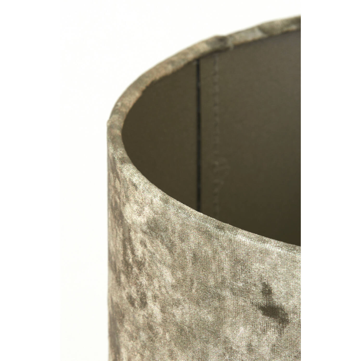 Lampenschirm Zylinder BRAVE von Light & Living Ø20x15 cm Samt Braun Lampenschirm Zylinder BRAVE von Light & Living Samt Braun Ø25x18 cm