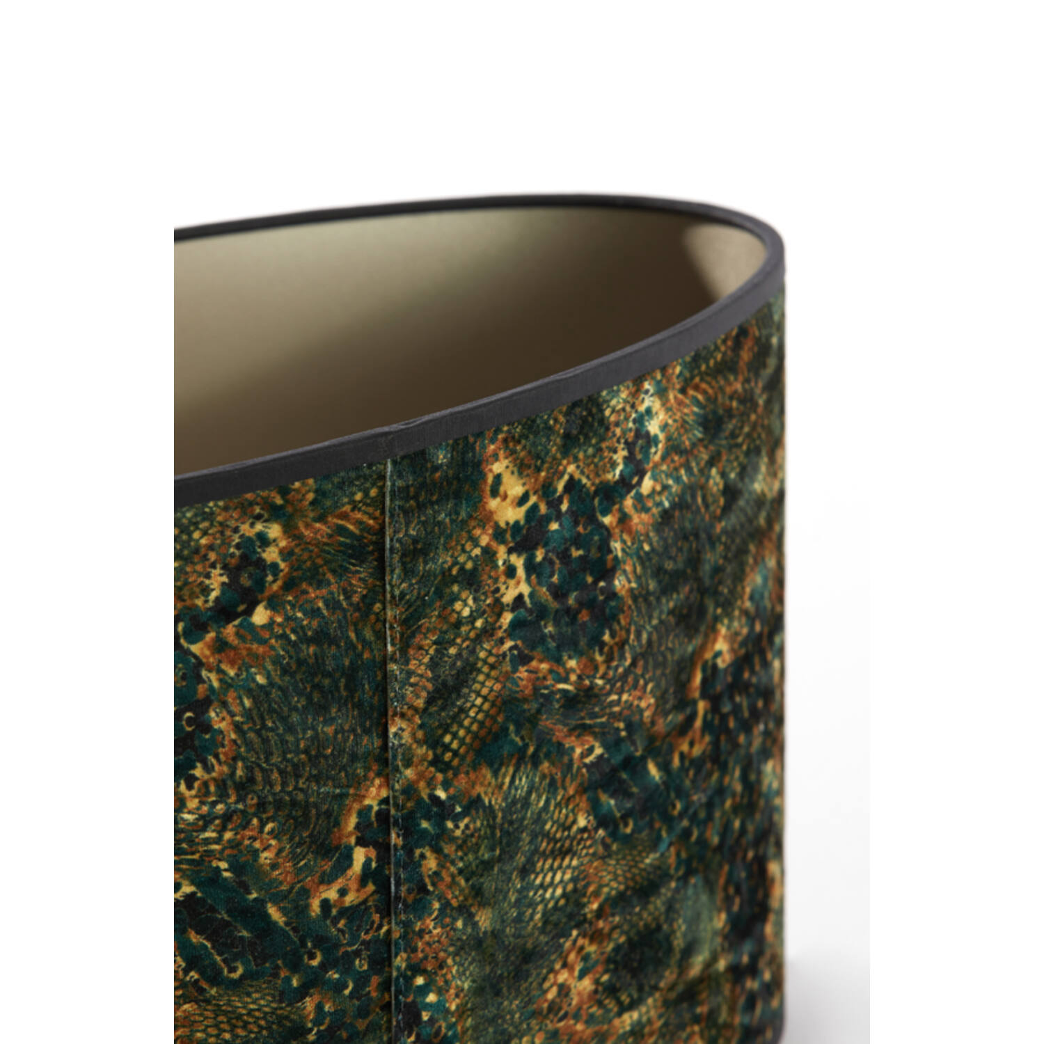 Lampenschirm Zylinder KEYON von Light & Living oval 45x21x22 cm Grün Lampenschirm Zylinder KEYON von Light & Living Grün oval 45x21x22 cm