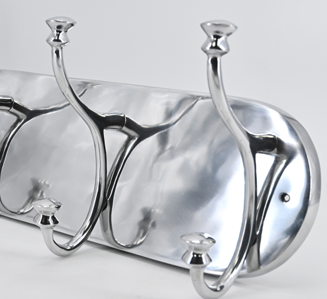 Wandgarderobe Garderobe Kleiderhaken HOOK von Light & Living 5 Haken Metall