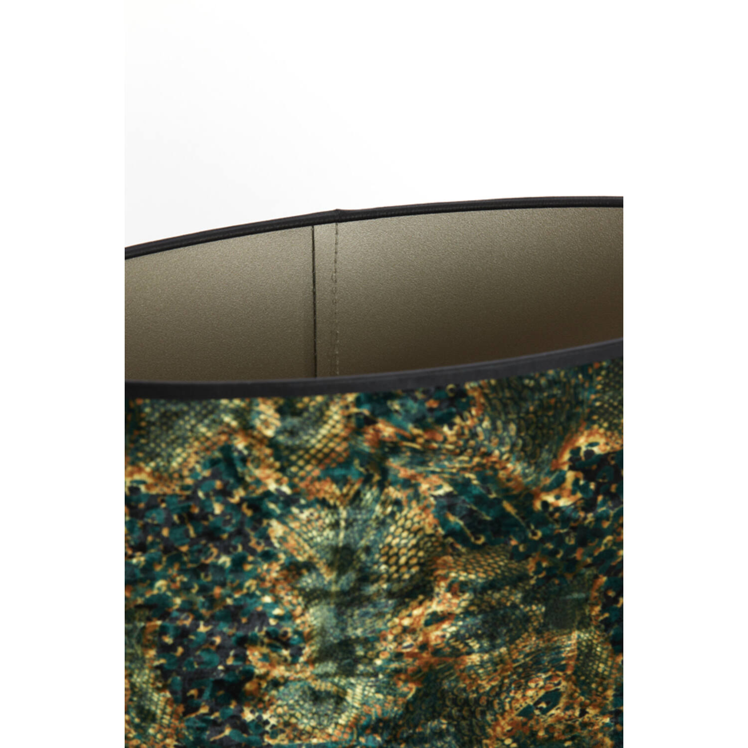 Lampenschirm Zylinder KEYON von Light & Living Grün oval 38x17,5x19 cm