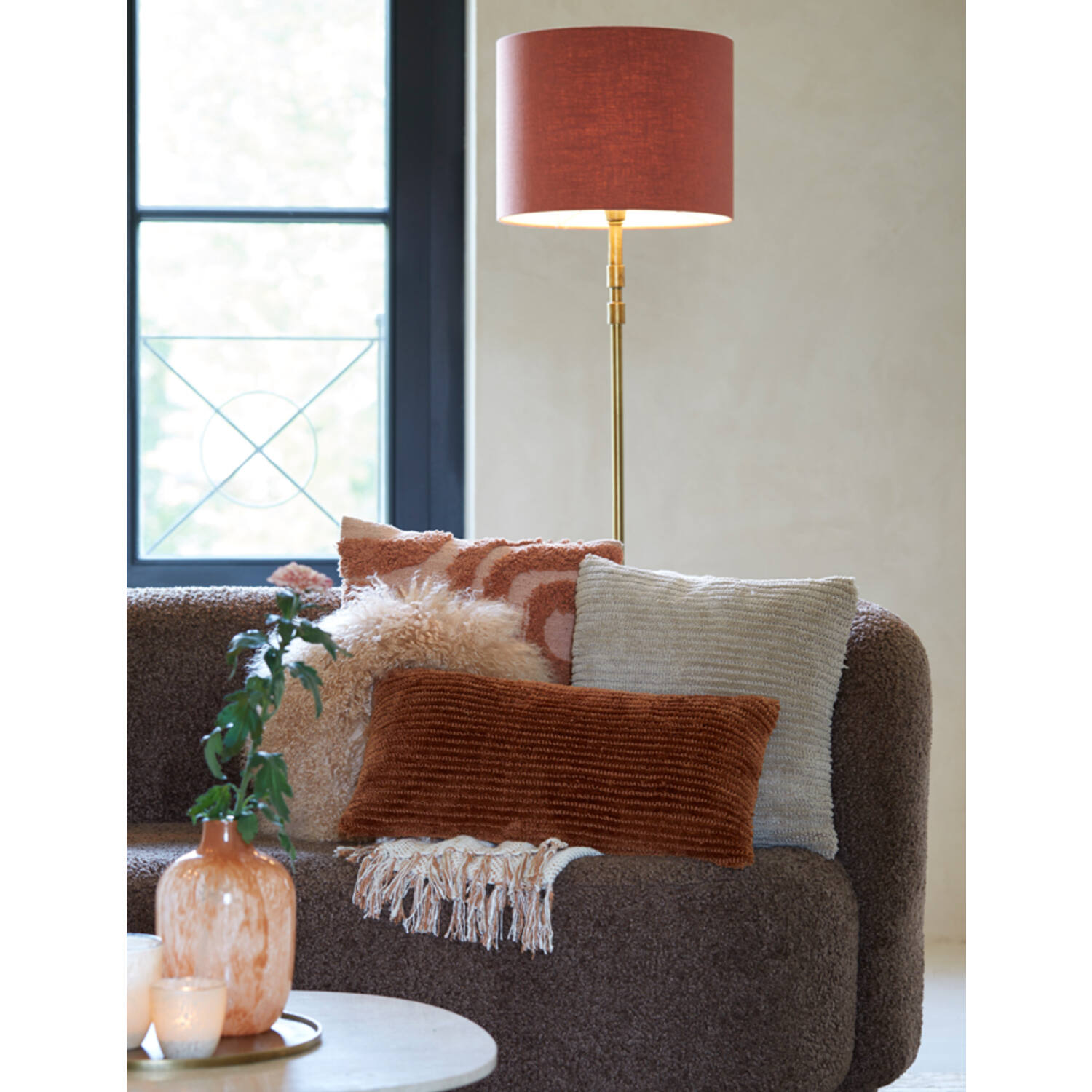 Stehleuchte Stehlampe DONAH von Light & Living 13x13x148 cm Antik Bronze