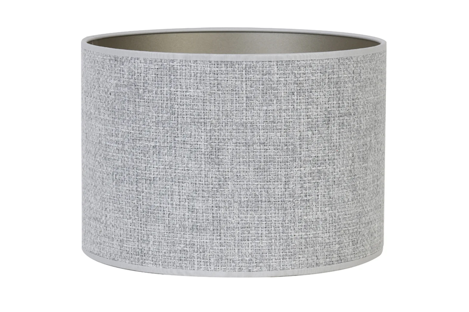 Lampenschirm Zylinder SAVERNA von Light & Living Grau Ø30x21 cm