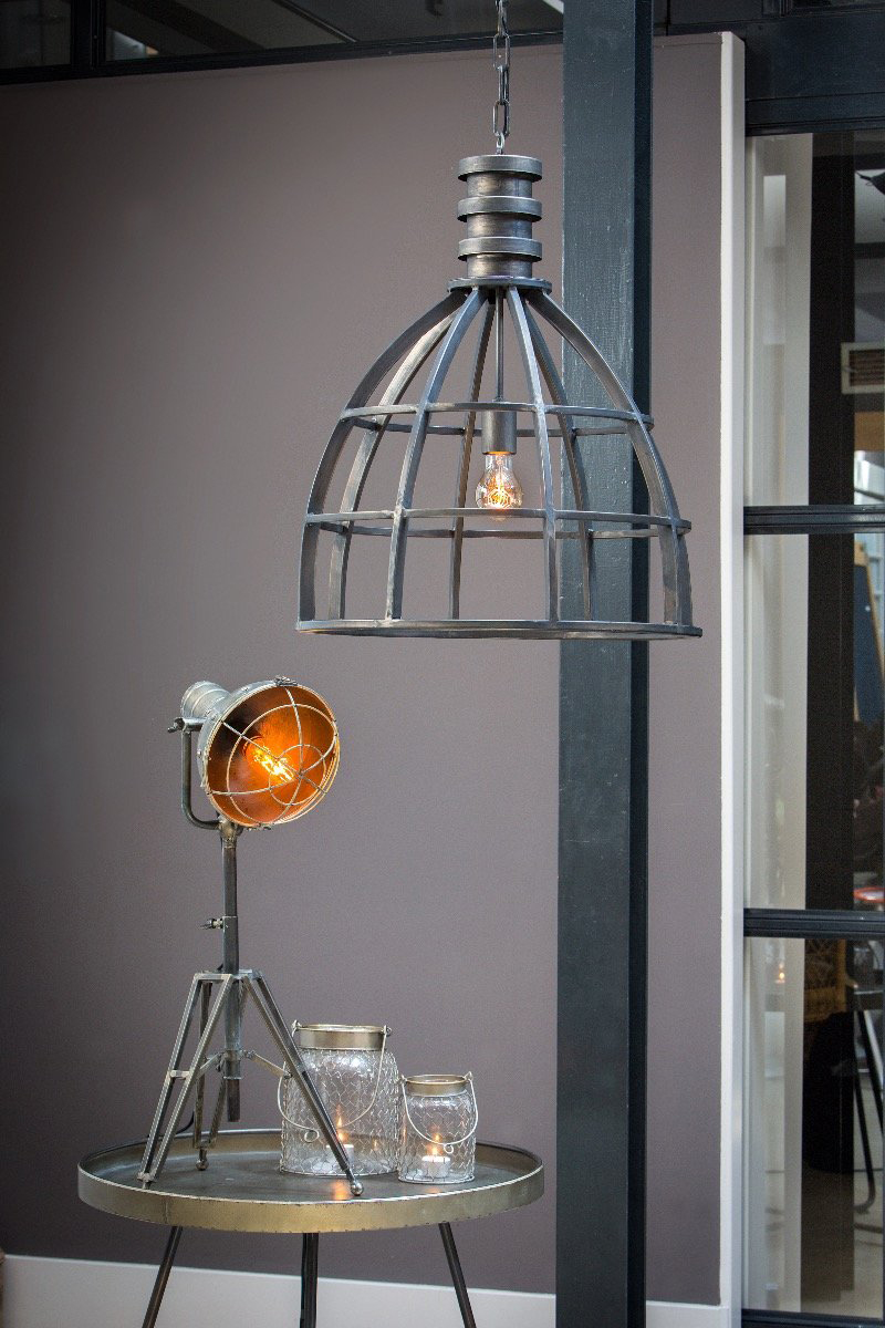 Deckenleuchte Hängeleuchte RUDO von Light & Living Lampe Ø53x63,5 cm Schwarz