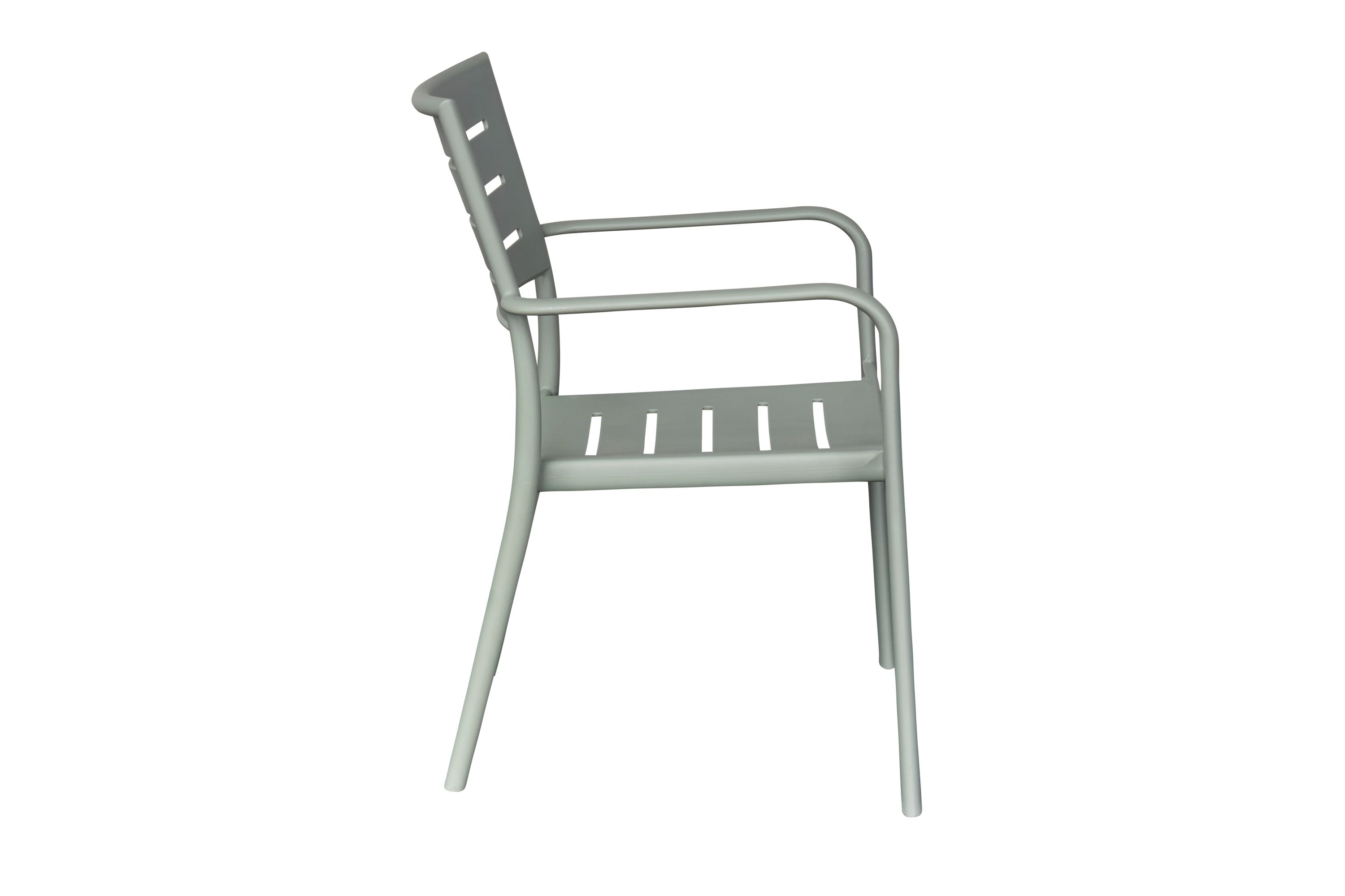 Stapelstuhl Moroni Gartenstuhl Bistrostuhl Kunststoffstuhl Grün