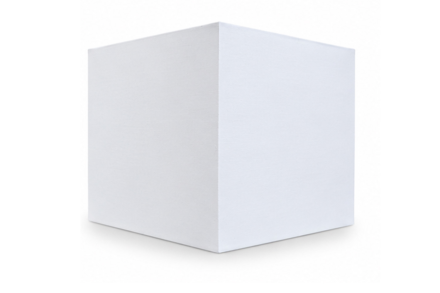 Lampenschirm Zylinder SQUARELOW von Light & Living Weiß 25x25x22 cm