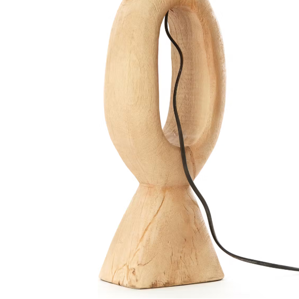 Lampenfuß DJANGO von Light & Living Tischleuchte 14x12x58 cm Holz Braun