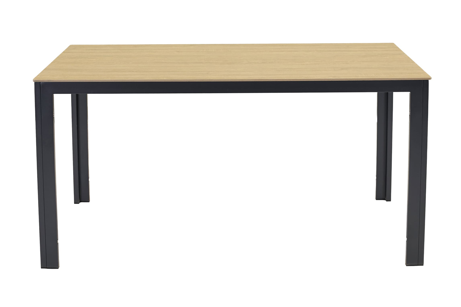 Gartentisch Mira Esstisch Terrassentisch 220x100x75cm Aluminium/LL Bord Anthrazit