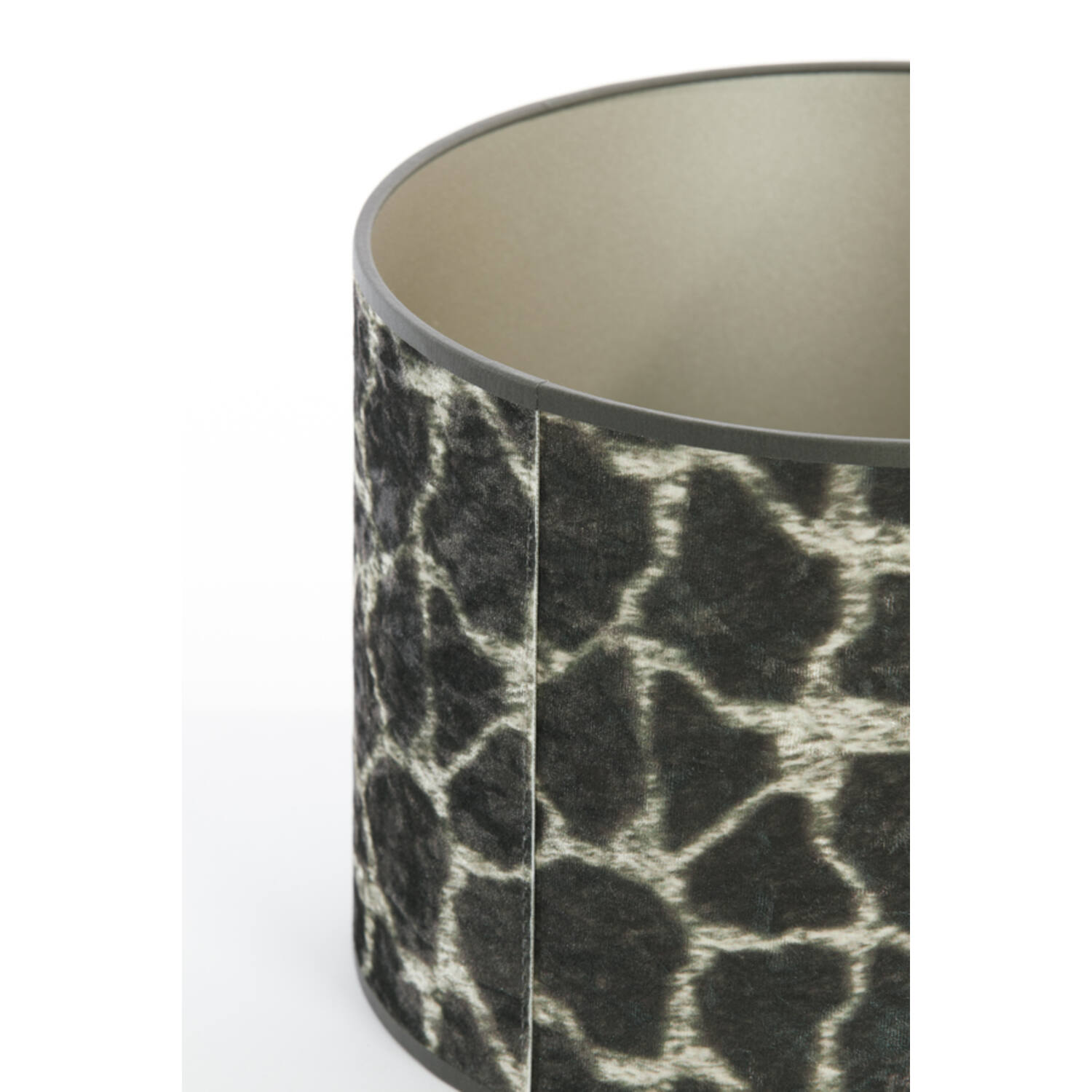 Lampenschirm Zylinder MOSA von Light & Living Ø30x21 cm Braun